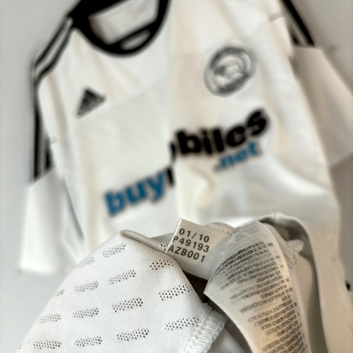 Adidas × Vintage 2010 2011 Derby County England Home Kit Adidas Soccer Jersey Size US L / EU 52-54 / 3 - 7 Thumbnail