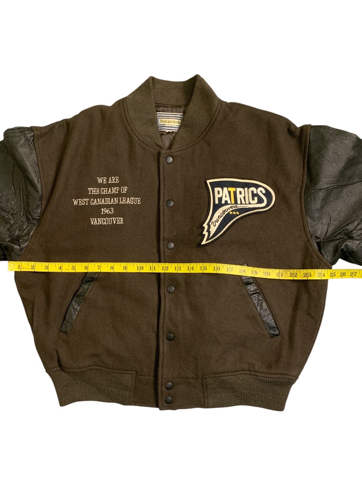 Vintage Rare Design Vintage Patrics Vancouvere Varsity Jackets Size US M / EU 48-50 / 2 - 9 Thumbnail