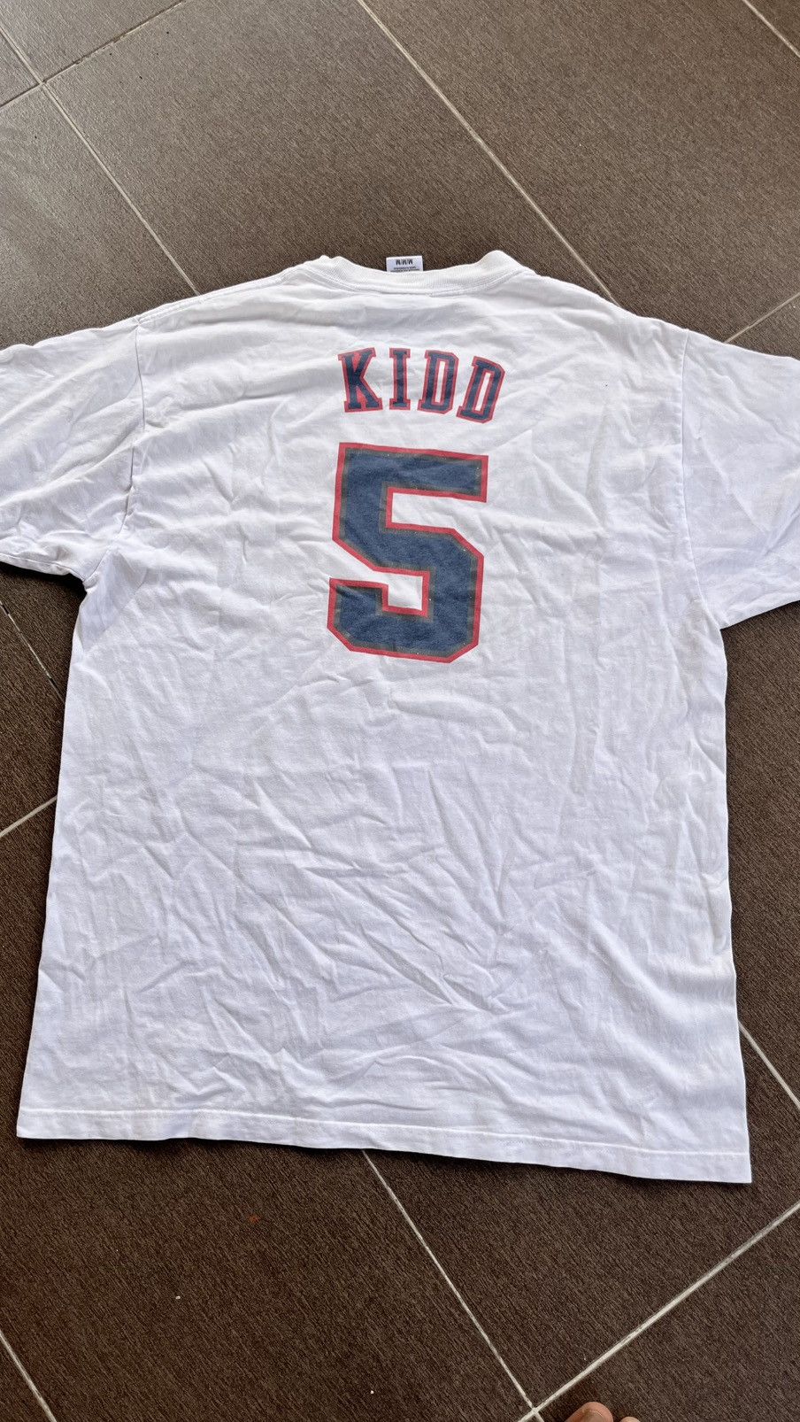 Vintage Reebok Vintage NBA Nets Jason Kidd Tee Size US M / EU 48-50 / 2 - 4 Thumbnail