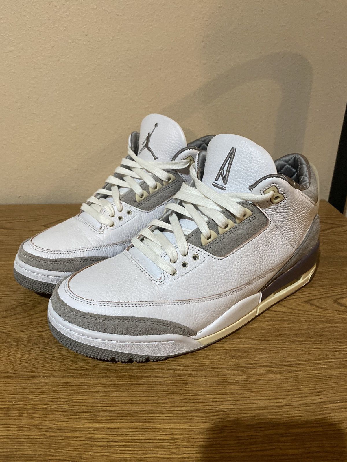 image of Jordan 3 A Ma Maniere Size 10M/11.5W Shoes in White, Men's