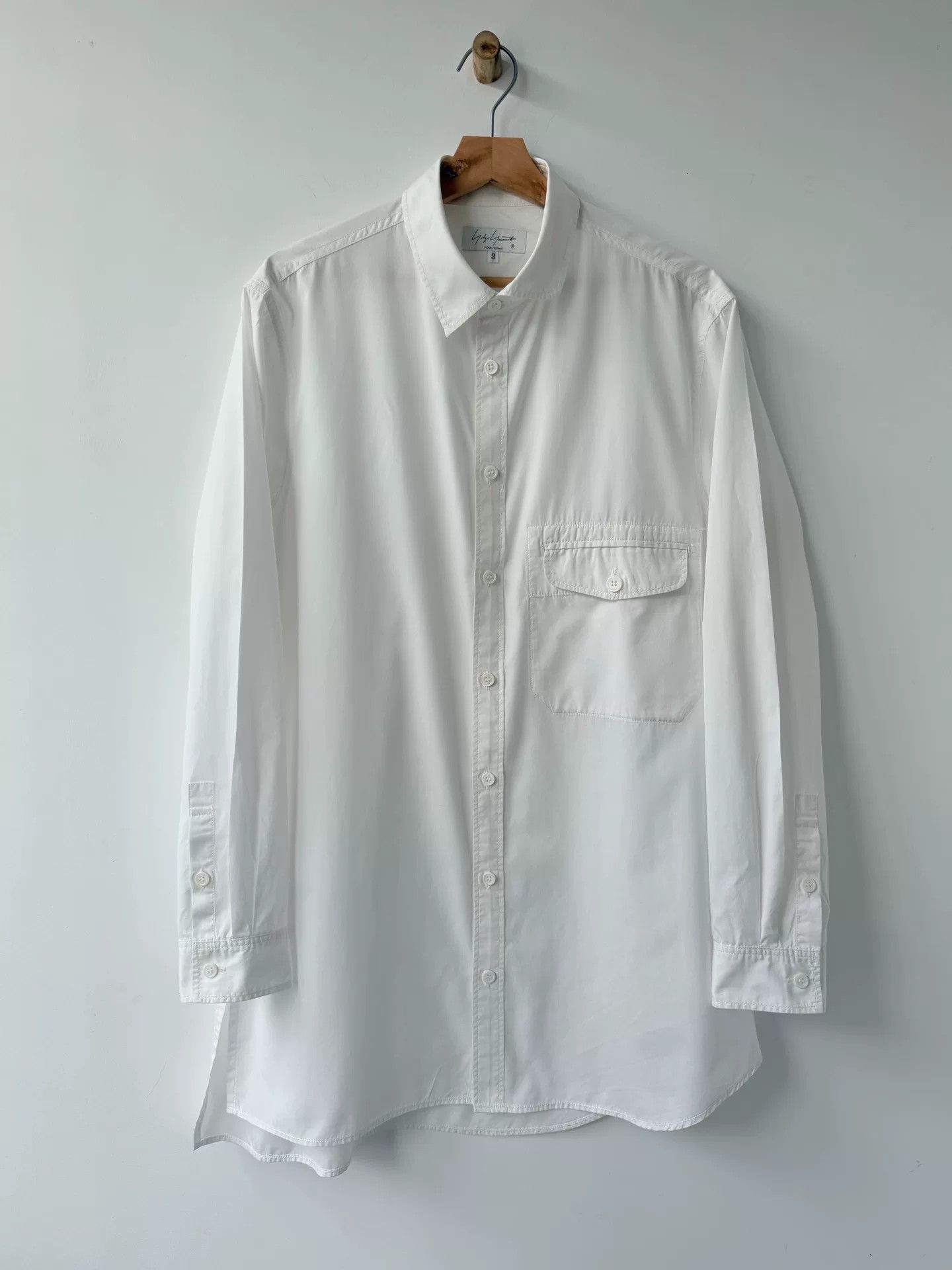 Yohji Yamamoto yohji yamamoto pour homme white shirt Size US M / EU 48-50 / 2 - 1 Thumbnail