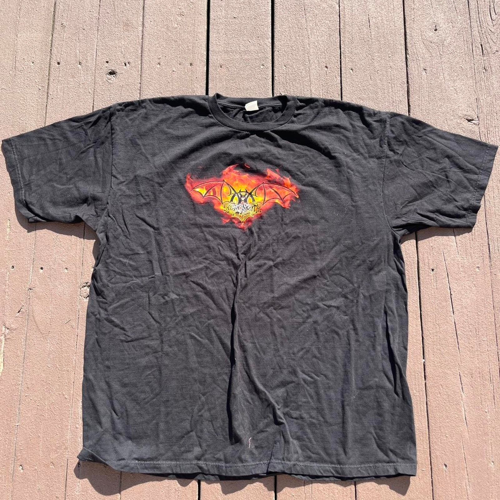 Nike Vintage y2k aerosmith band shirt Size US XXL / EU 58 / 5 - 1 Thumbnail