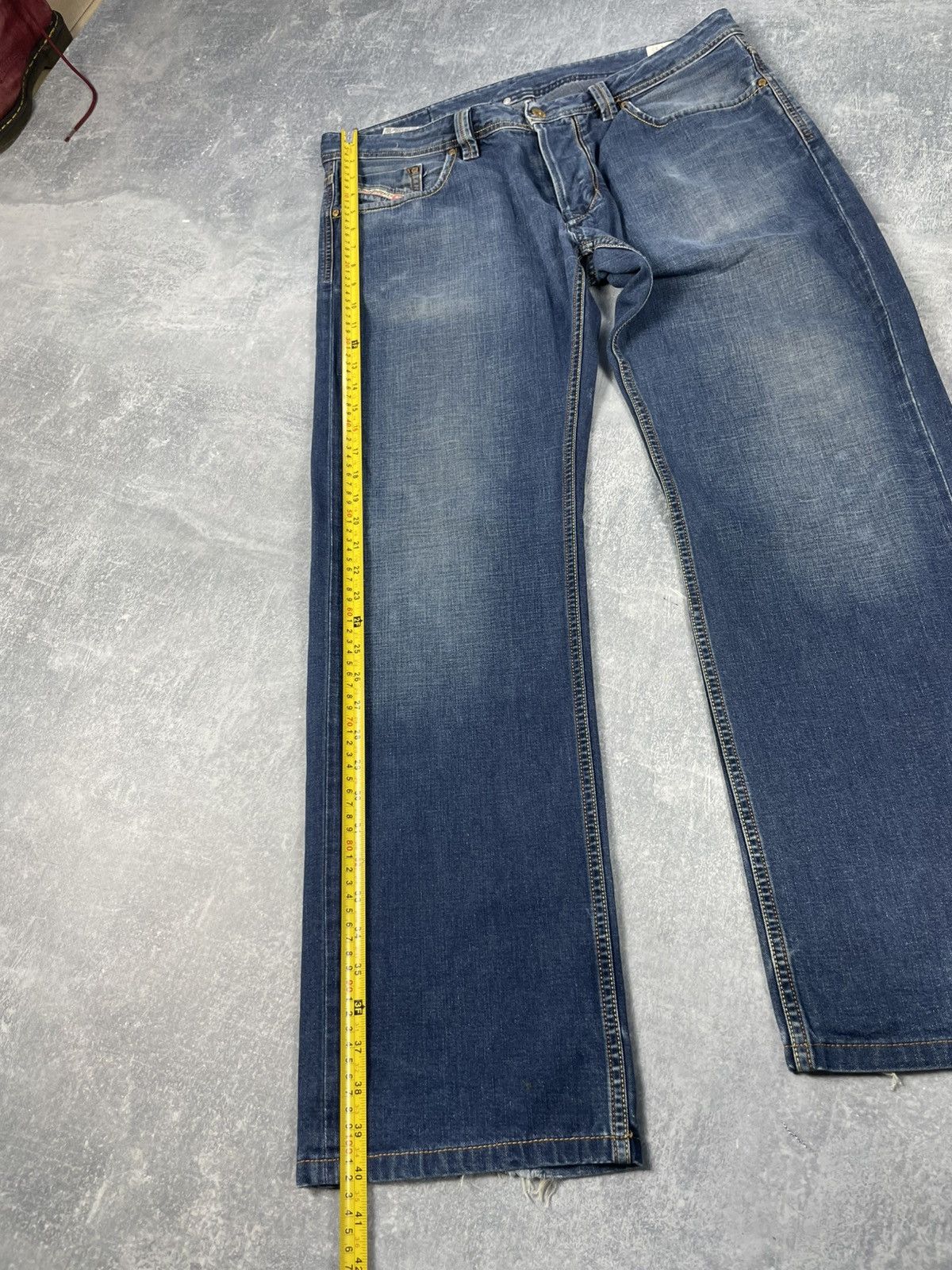 Diesel Crazy baggy Diesel Larkee denim jeans washed Size US 34 / EU 50 - 10 Thumbnail