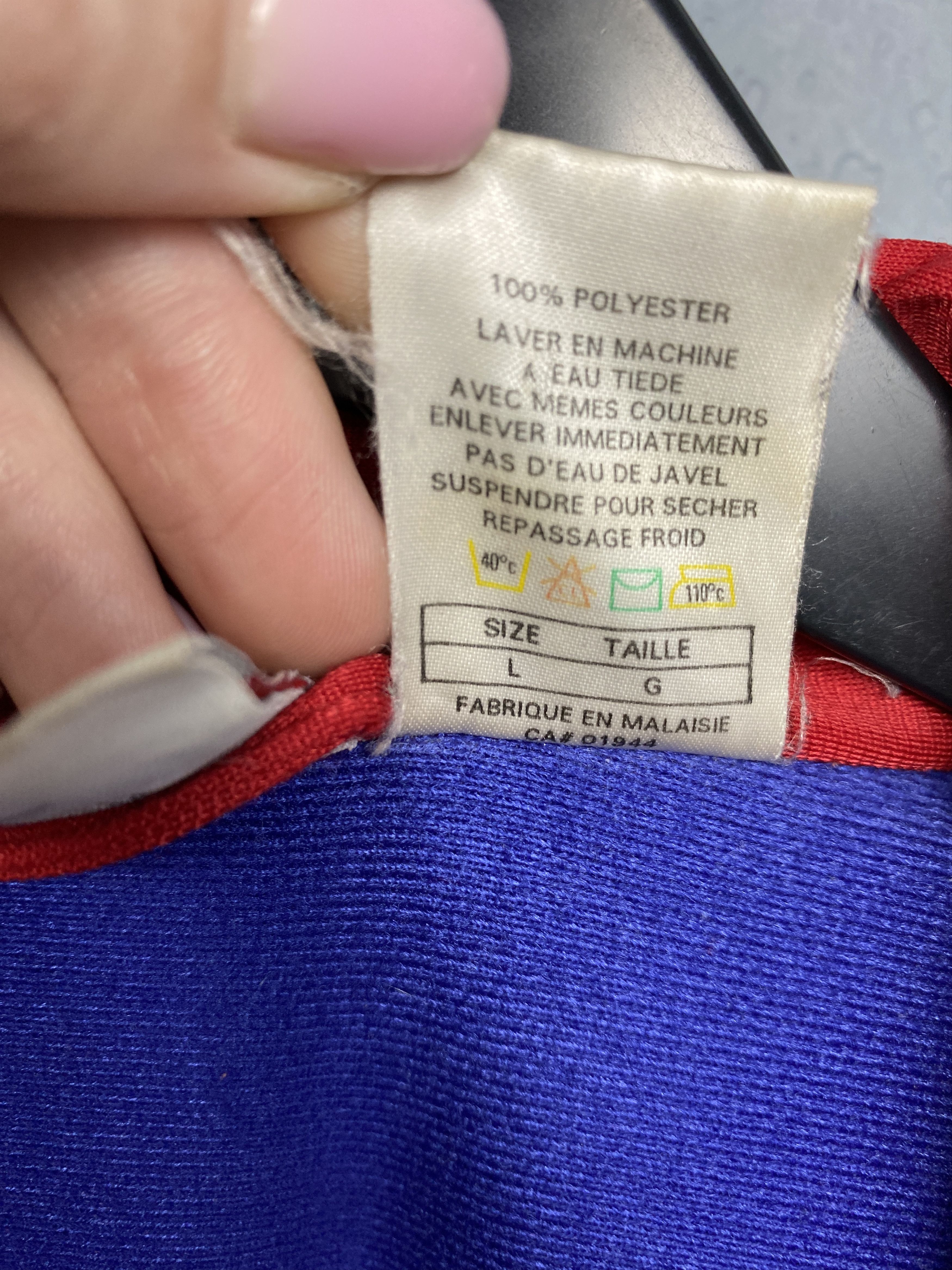 Nike × Vintage Nike 90s Vintage Mens Track Top Jacket Size US L / EU 52-54 / 3 - 5 Thumbnail