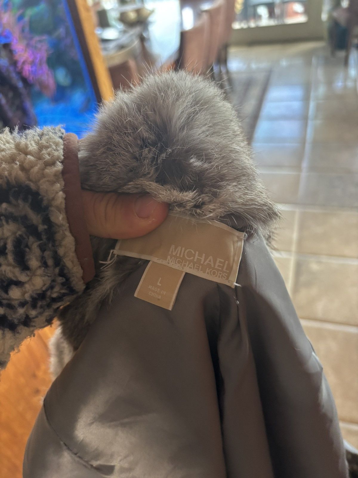 Michael Kors Mink coat Size M / US 6-8 / IT 42-44 - 3 Thumbnail