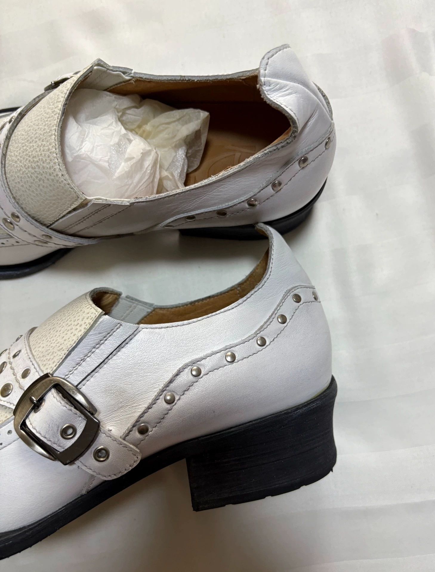 Other Vintage Yohji pointed mules snake rivet distressed 43 Size US 10 / EU 43 - 8 Thumbnail