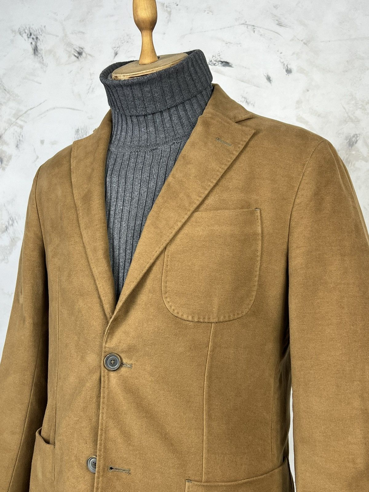 Massimo Dutti Massimo Dutti Suede Look Blazer Jacket Size S - M 48 Size 42R - 2 Thumbnail