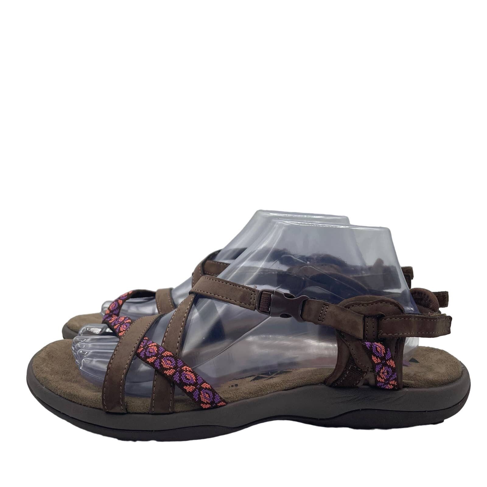 SKECHERS Skechers Reggae Slim Vacay Sandals Brown Womens 10 Size US 10 / IT 40 - 2 Thumbnail