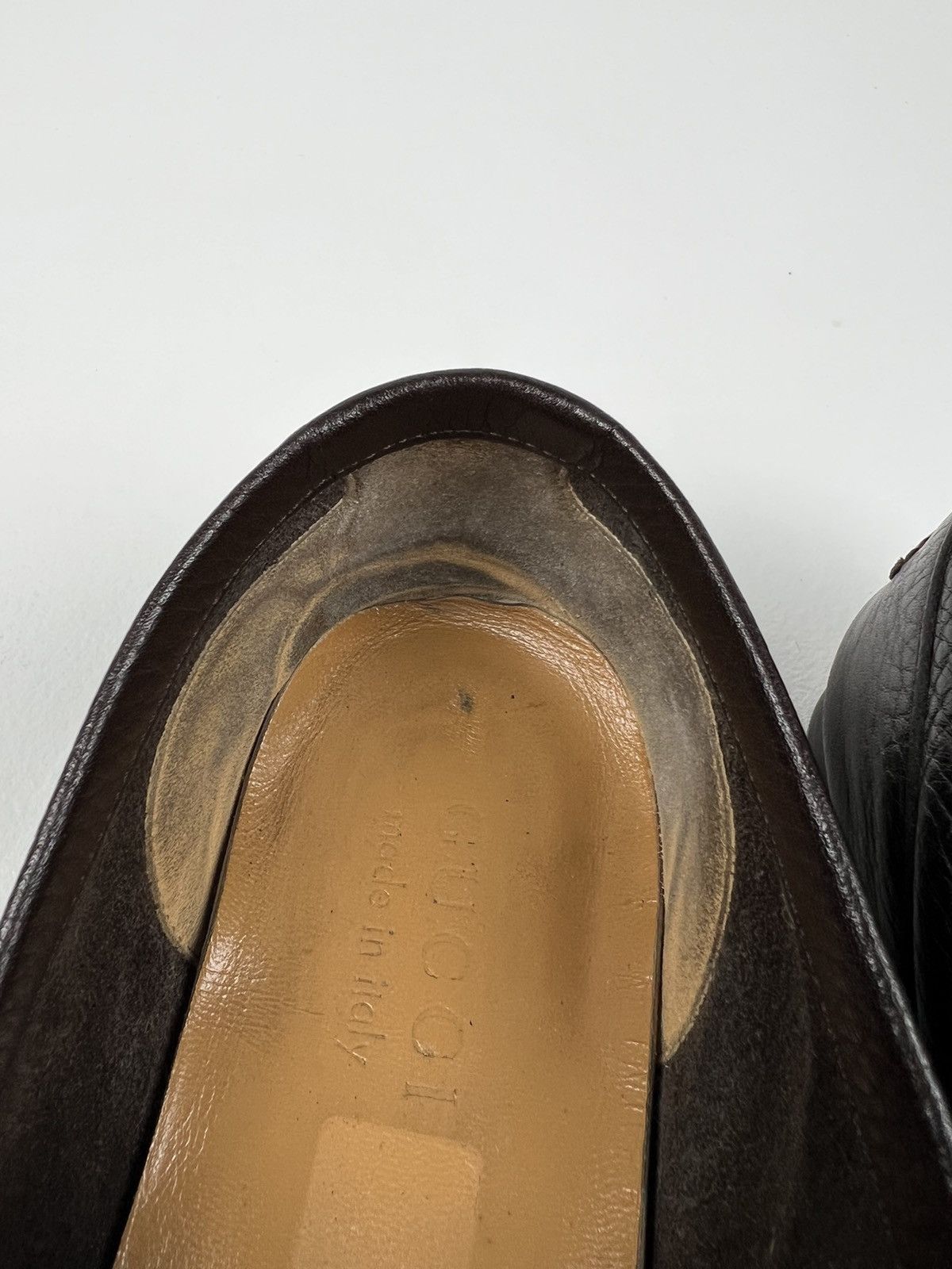 Gucci GUCCI Loafers Leather Slip Ons Shoes HORSEBIT Web Stripe Size US 9 / EU 42 - 18 Thumbnail