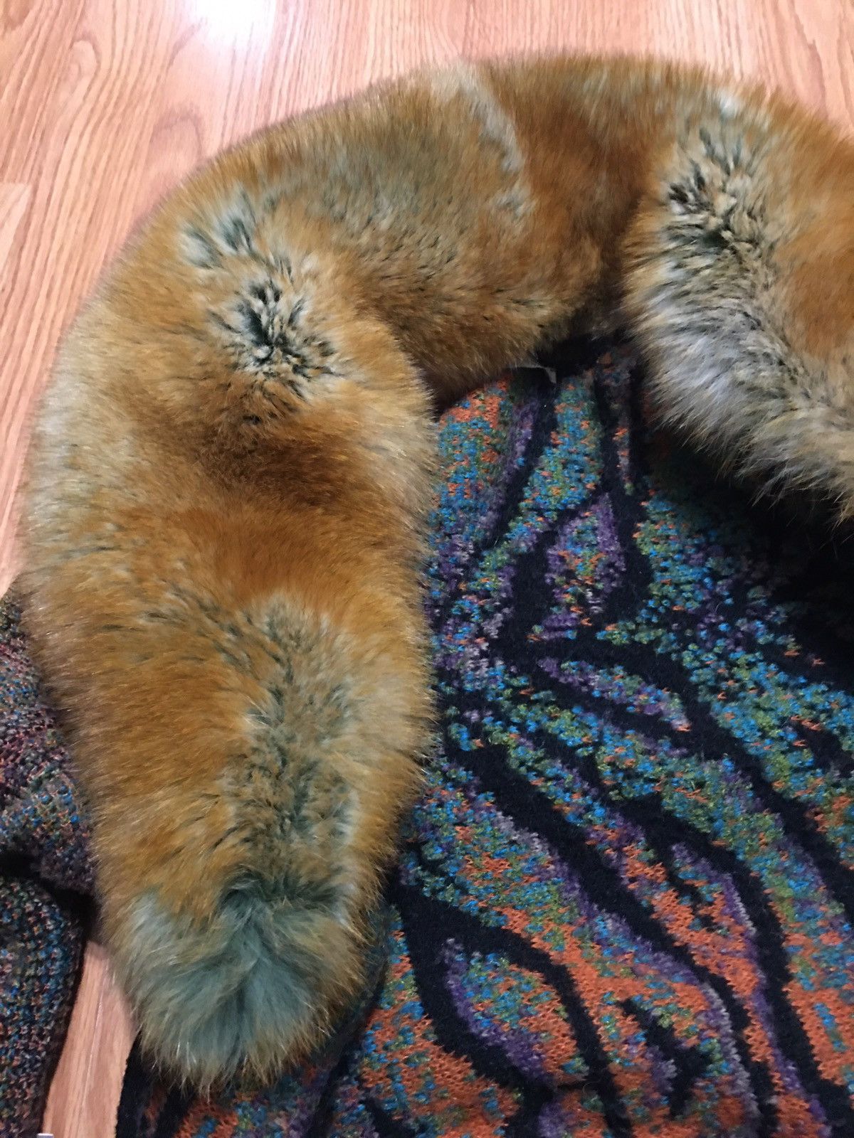 Roberto Cavalli Roberto Cavalli Rare Vintage Knit Coat Cardigan Fox Fur Sz S Size S / US 4 / IT 40 - 9 Thumbnail
