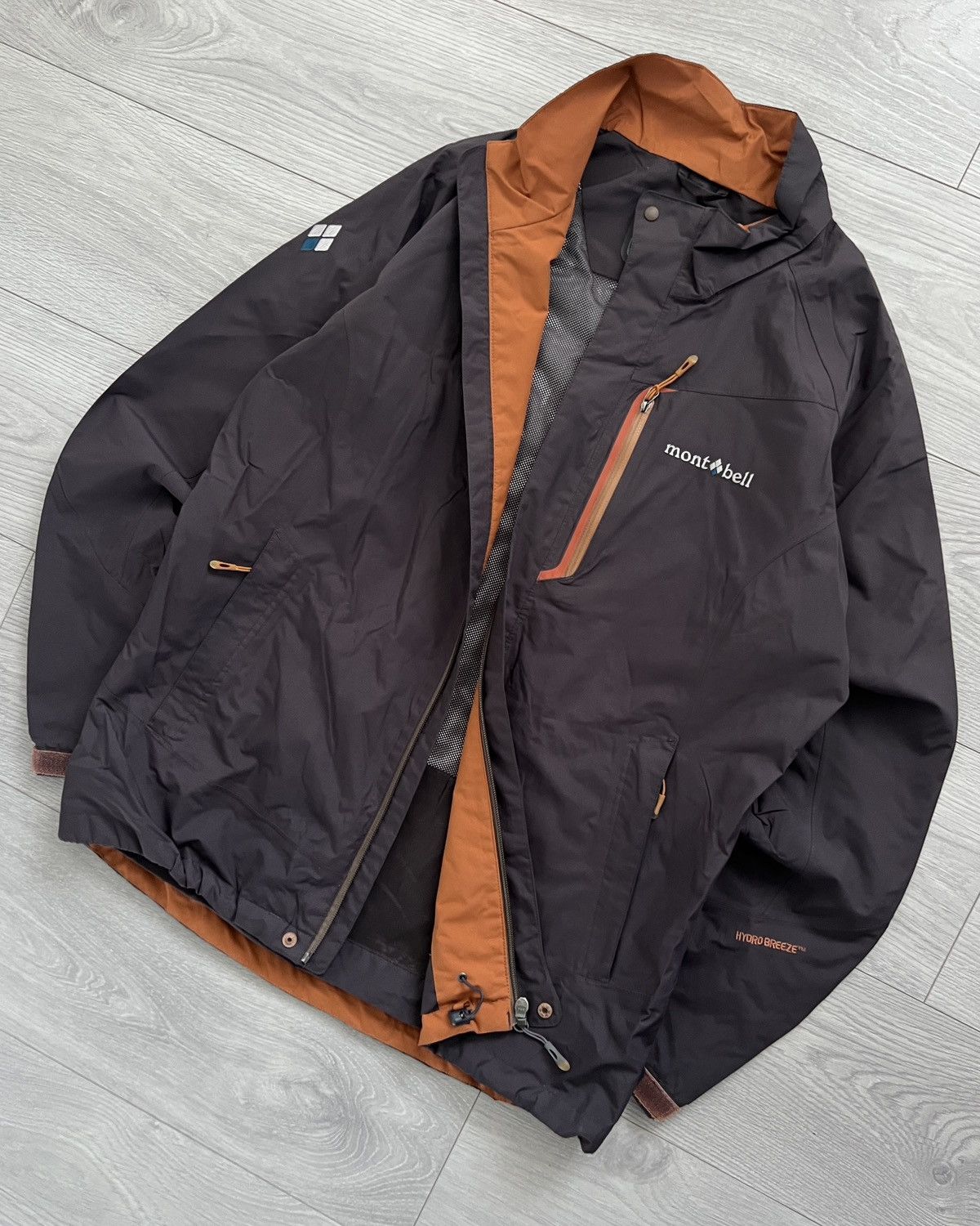 Montbell Montbell 00s HydroBreeze Waterproof Technical Jacket Size US L / EU 52-54 / 3 - 2 Thumbnail