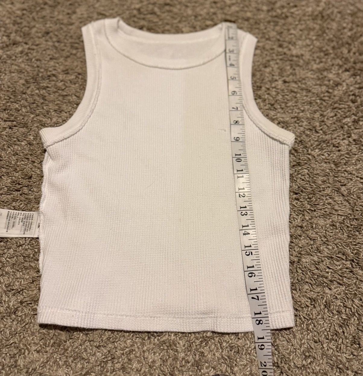 Hollister Hollister White Ribbed Tank Top – Women’s Size S Size S / US 4 / IT 40 - 4 Thumbnail
