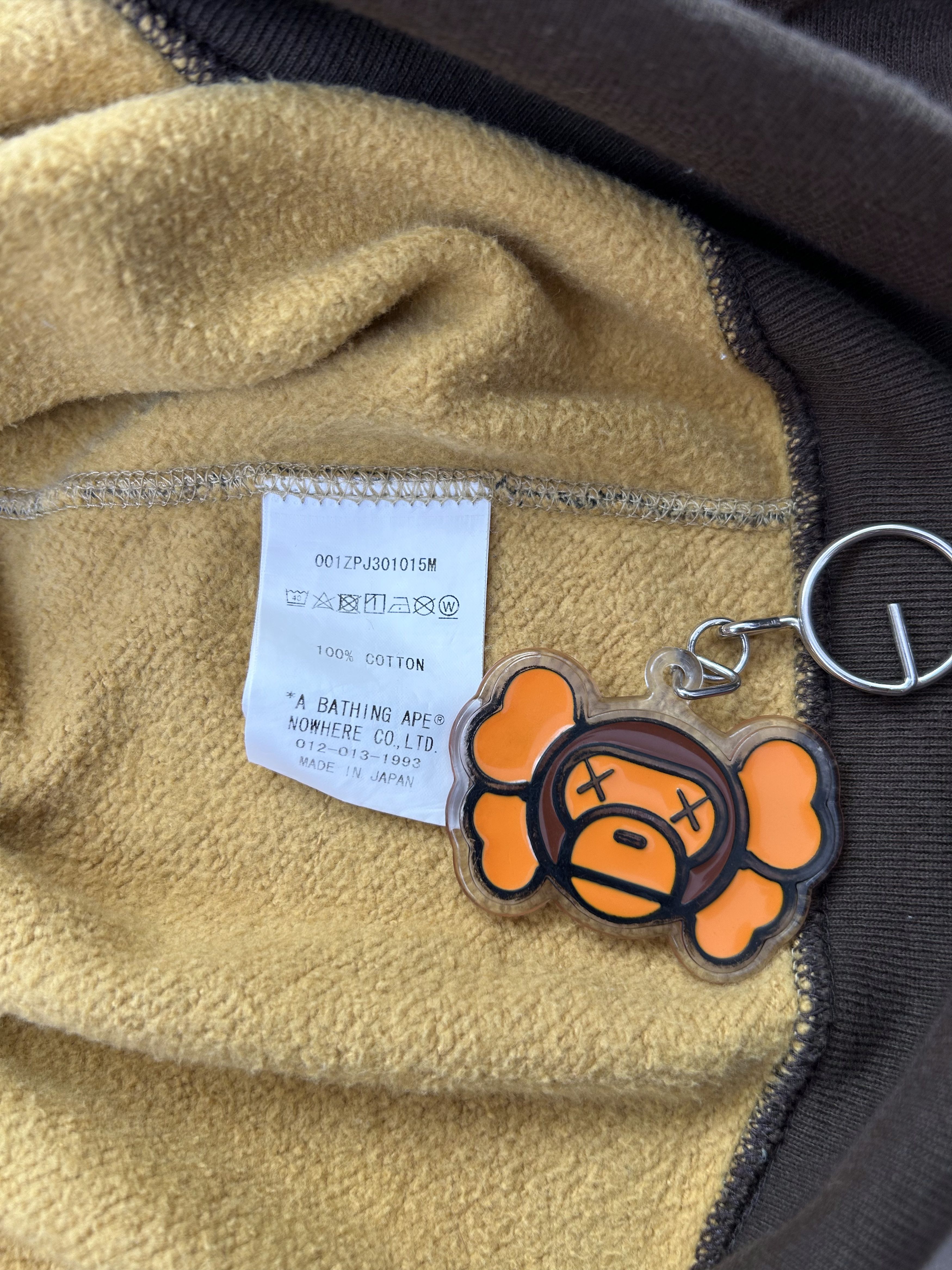 Bape BAPE 1st Camo Crazy College Full Zip Hoodie [Size L] Size US L / EU 52-54 / 3 - 7 Thumbnail
