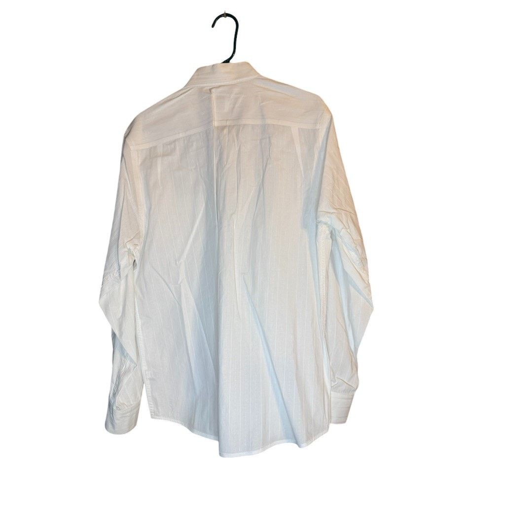 Old Navy Old Navy Men's White Long Sleeve Button Shirt Size Large Size US L / EU 52-54 / 3 - 2 Thumbnail
