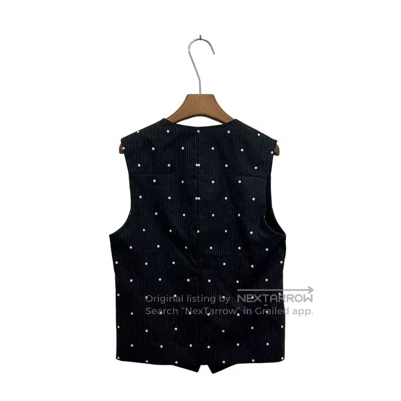 Dior Dior Woollen polked dot vest Size US S / EU 44-46 / 1 - 2 Thumbnail
