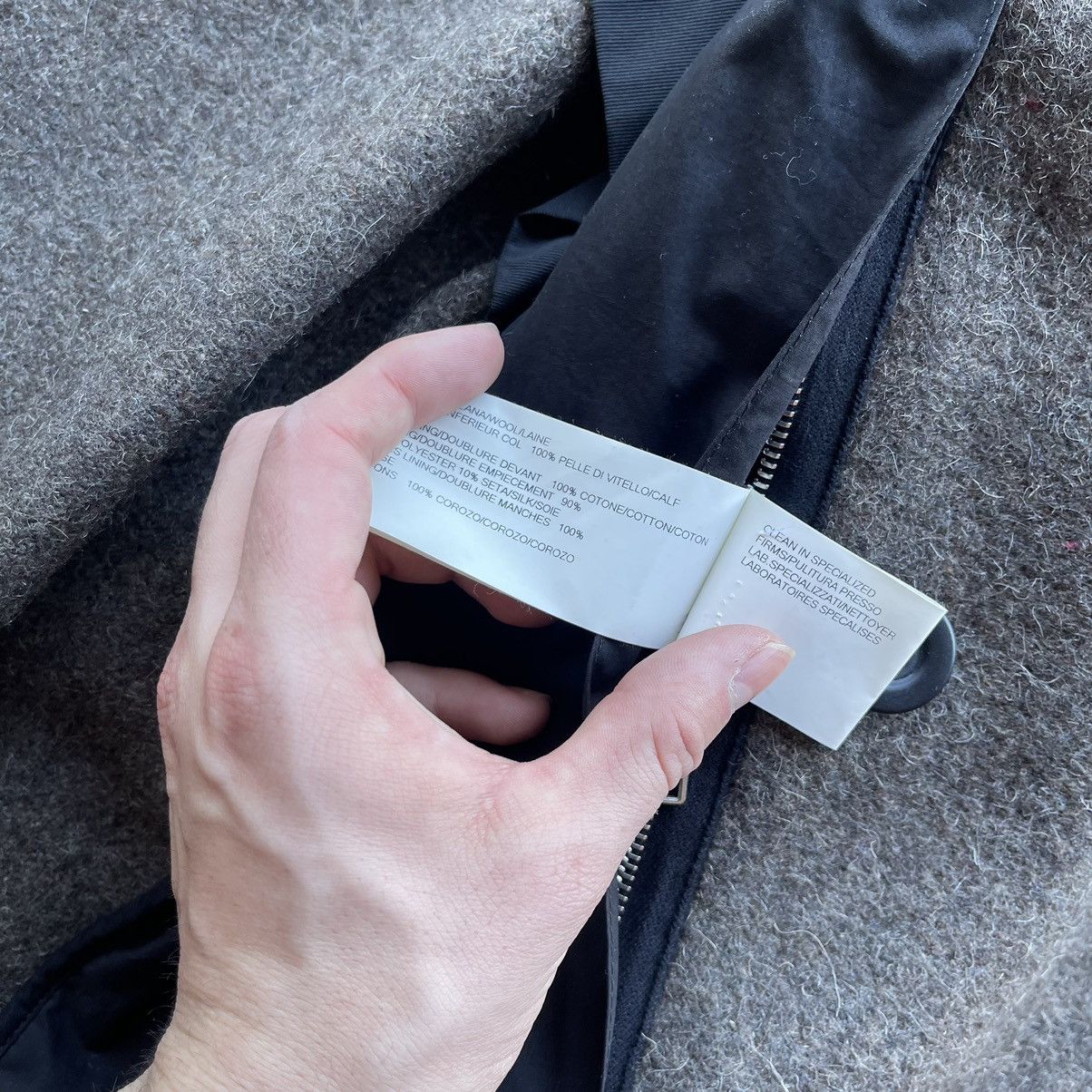Rick Owens Rick Owens Boiled Wool Double Breasted Trench Coat Size US M / EU 48-50 / 2 - 7 Thumbnail