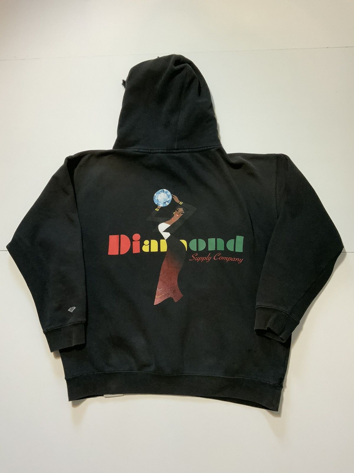 Diamond Supply Co. Diamond Supply Company Holding Jewel Skateboard Hoodie Size US L / EU 52-54 / 3 - 1 Thumbnail