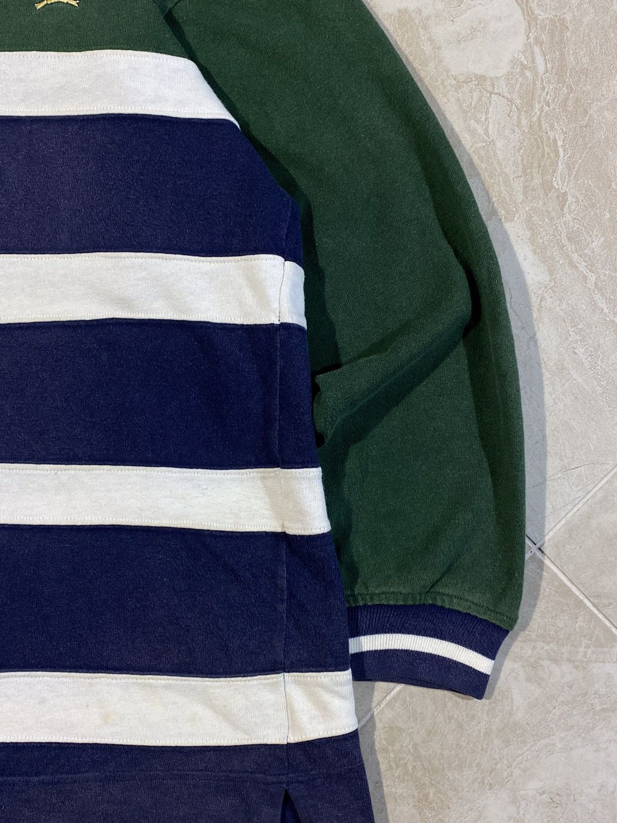 Tommy Hilfiger × Vintage Vintage 90s Tommy Hilfiger y2k streetwear style rugby shirt Size US M / EU 48-50 / 2 - 4 Thumbnail