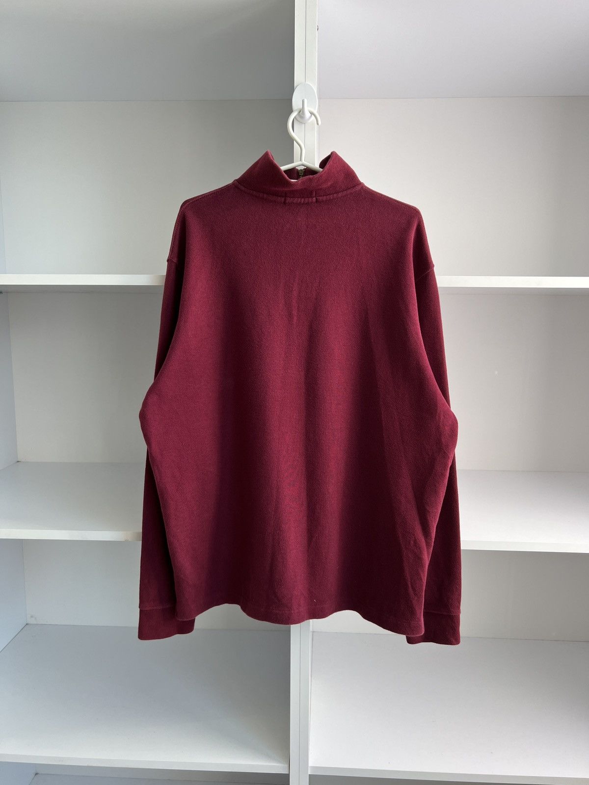 Polo Ralph Lauren × Vintage Vintage Polo Ralph Lauren 1/4 zip sweatshirt old money style Size US L / EU 52-54 / 3 - 12 Thumbnail