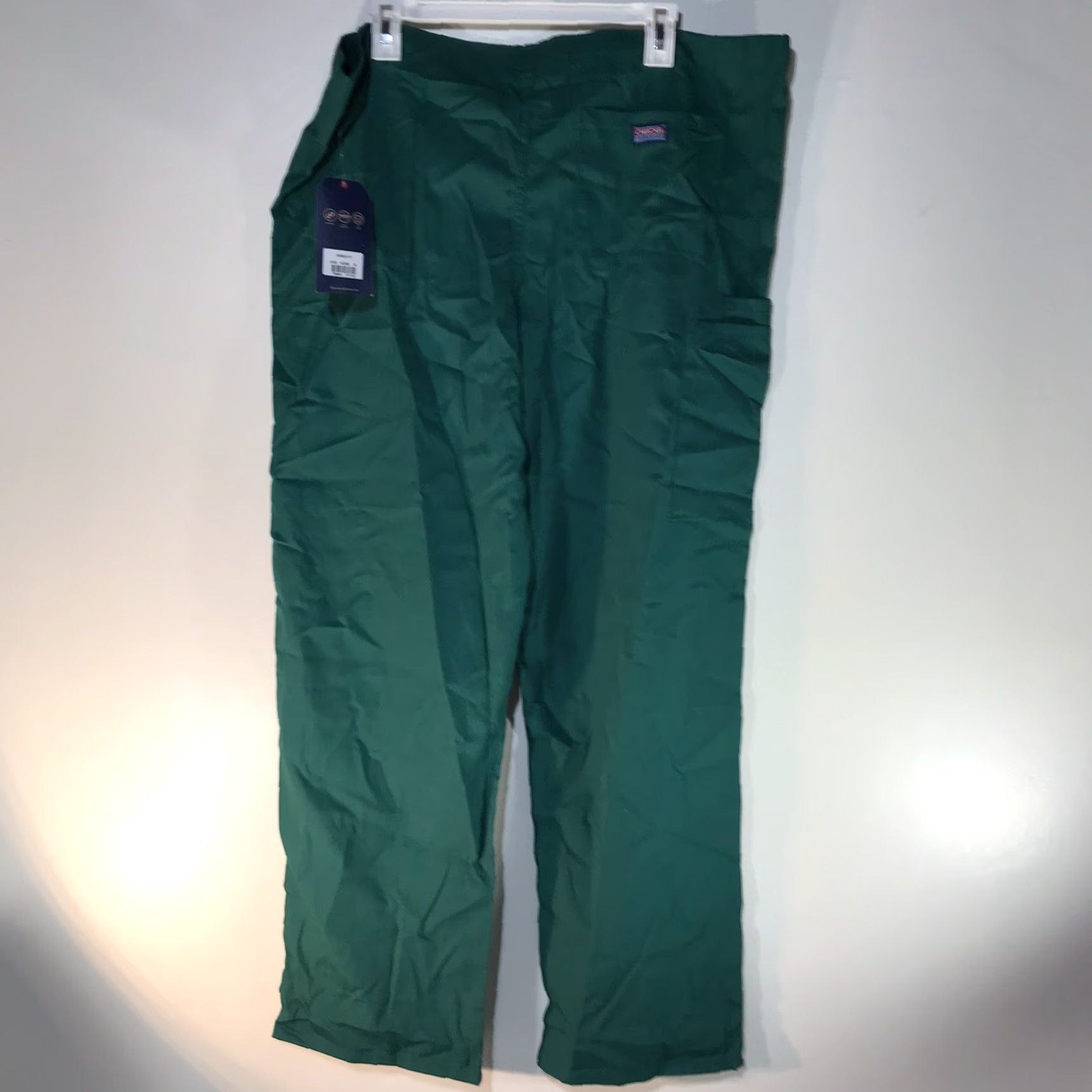 Cherokee VINTAGE Cherokee Women's Medical Scrub Pants Green Size M Medical Uniform Solid Straight Fit Size 32" / US 10 / IT 46 - 5 Thumbnail