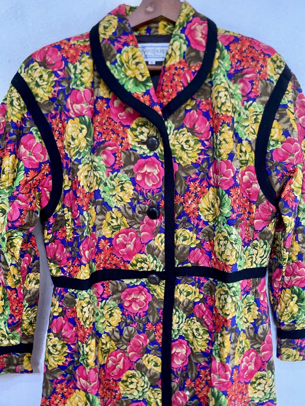 Yves Saint Laurent Yves Saint Laurent Diffusion Femmes Long Jacket Size M / US 6-8 / IT 42-44 - 4 Thumbnail