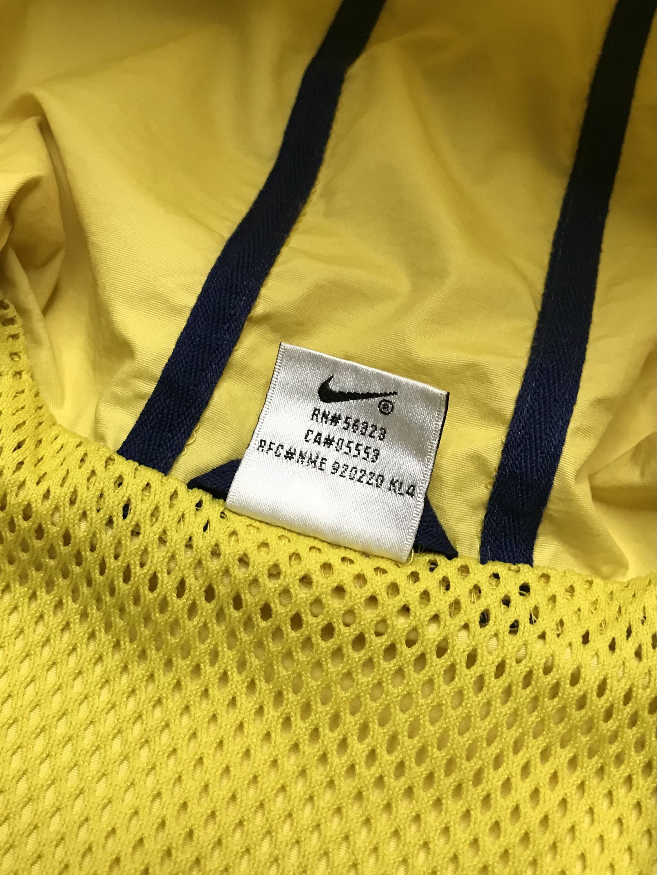 Nike Nike Vintage Anorak Jacket Yellow Size US XS / EU 42 / 0 - 12 Thumbnail