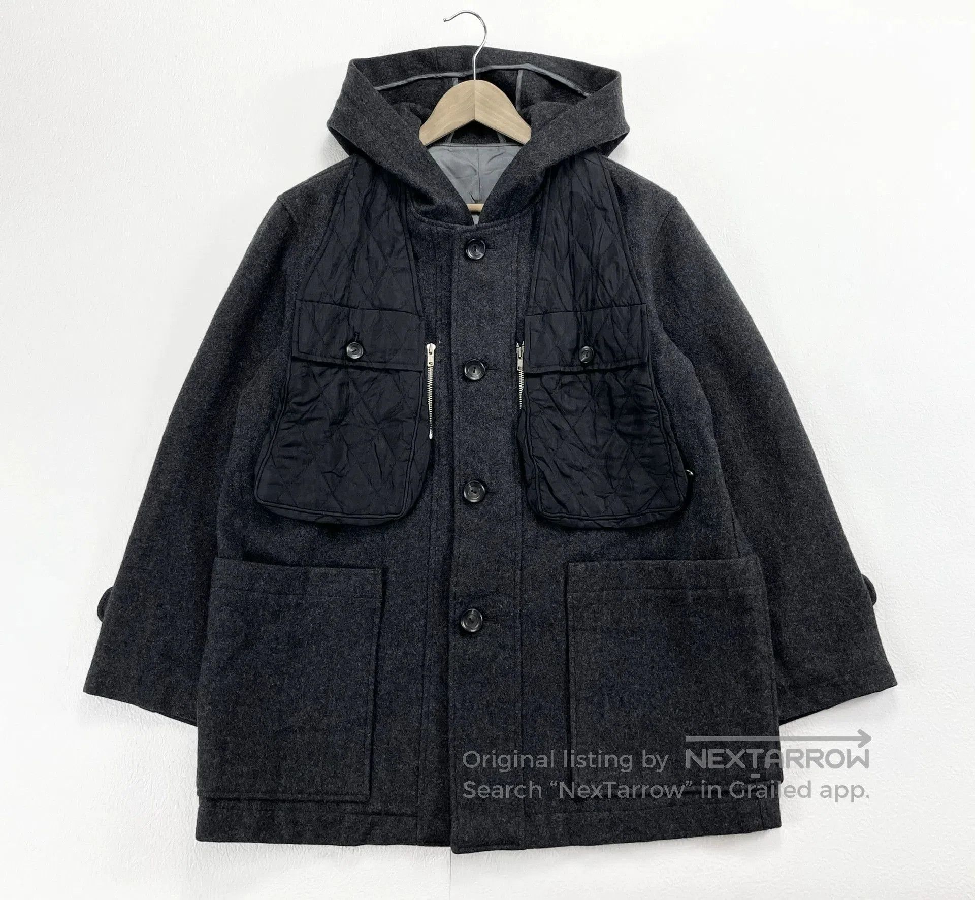 Issey Miyake issey sport I.S 90s tactical wool jacket. Size US M / EU 48-50 / 2 - 1 Thumbnail