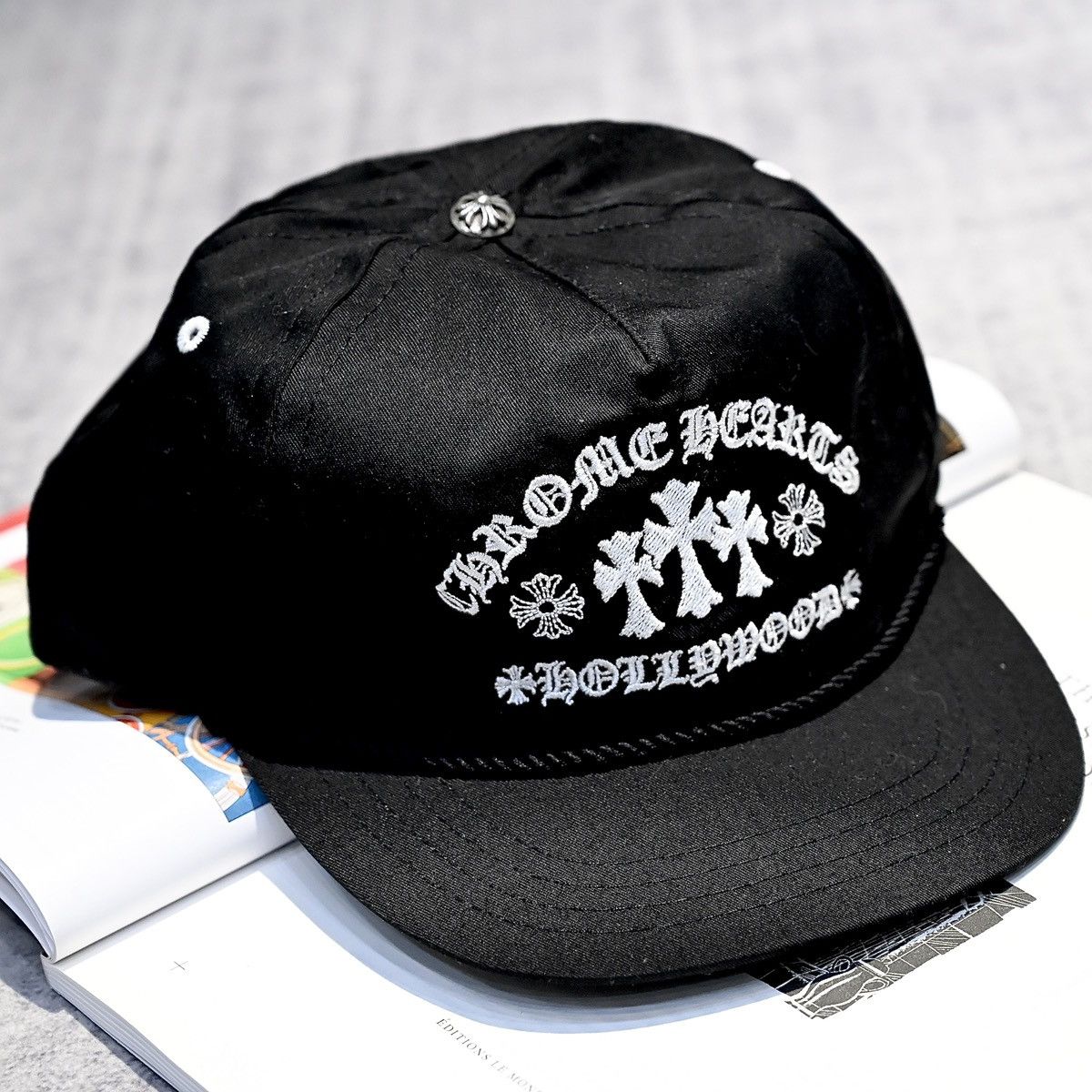 Chrome Hearts CHROME HEARTS GAS STATION ROCK TRUCKER HAT BLACK Size ONE SIZE - 2 Thumbnail