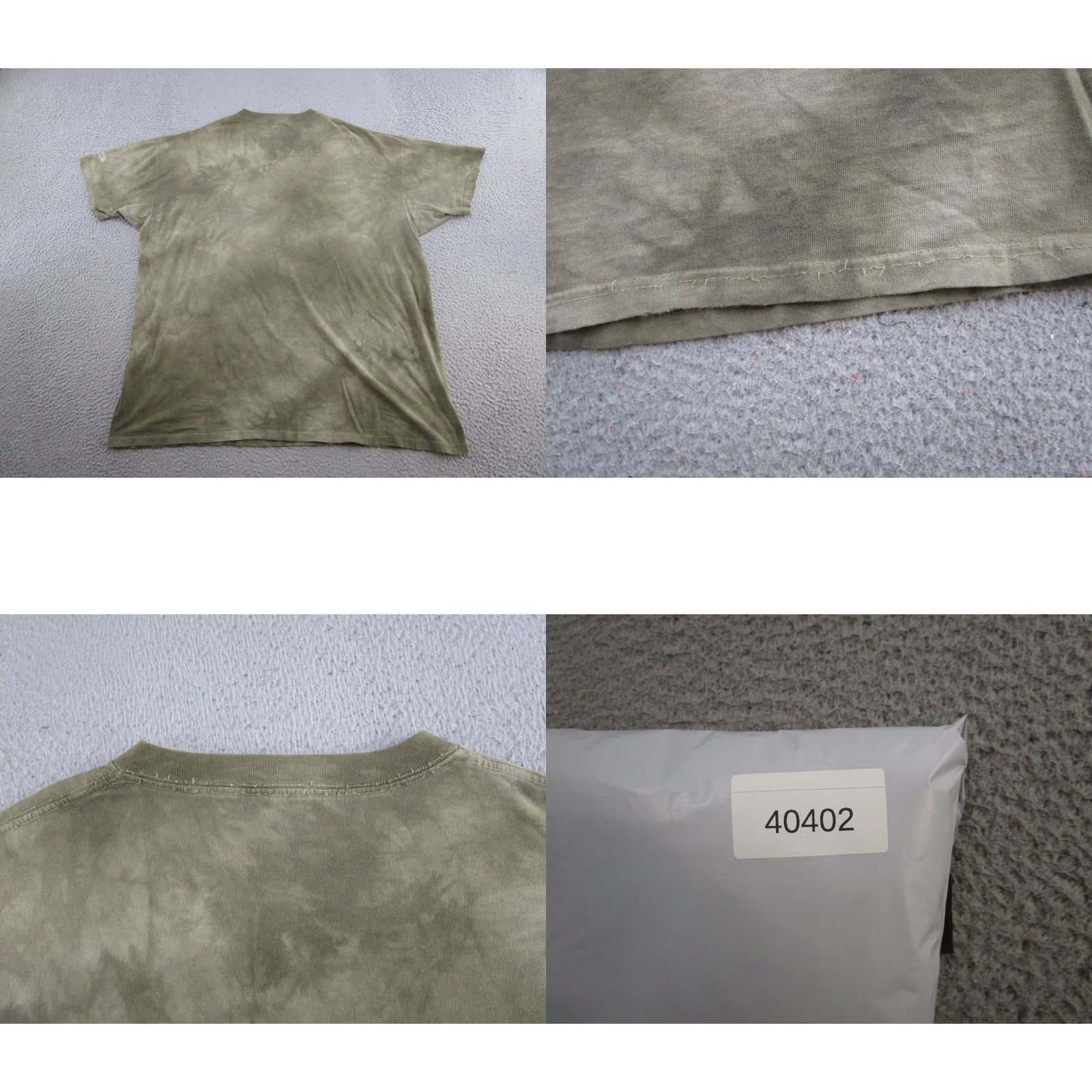 The Mountain The Mountain Shirt Men 3XL Green Cotton Crew Neck Short Sleeve T-Shirt Yn Yang Tree Hippie Y2K Read Size US XXL / EU 58 / 5 - 9 Thumbnail