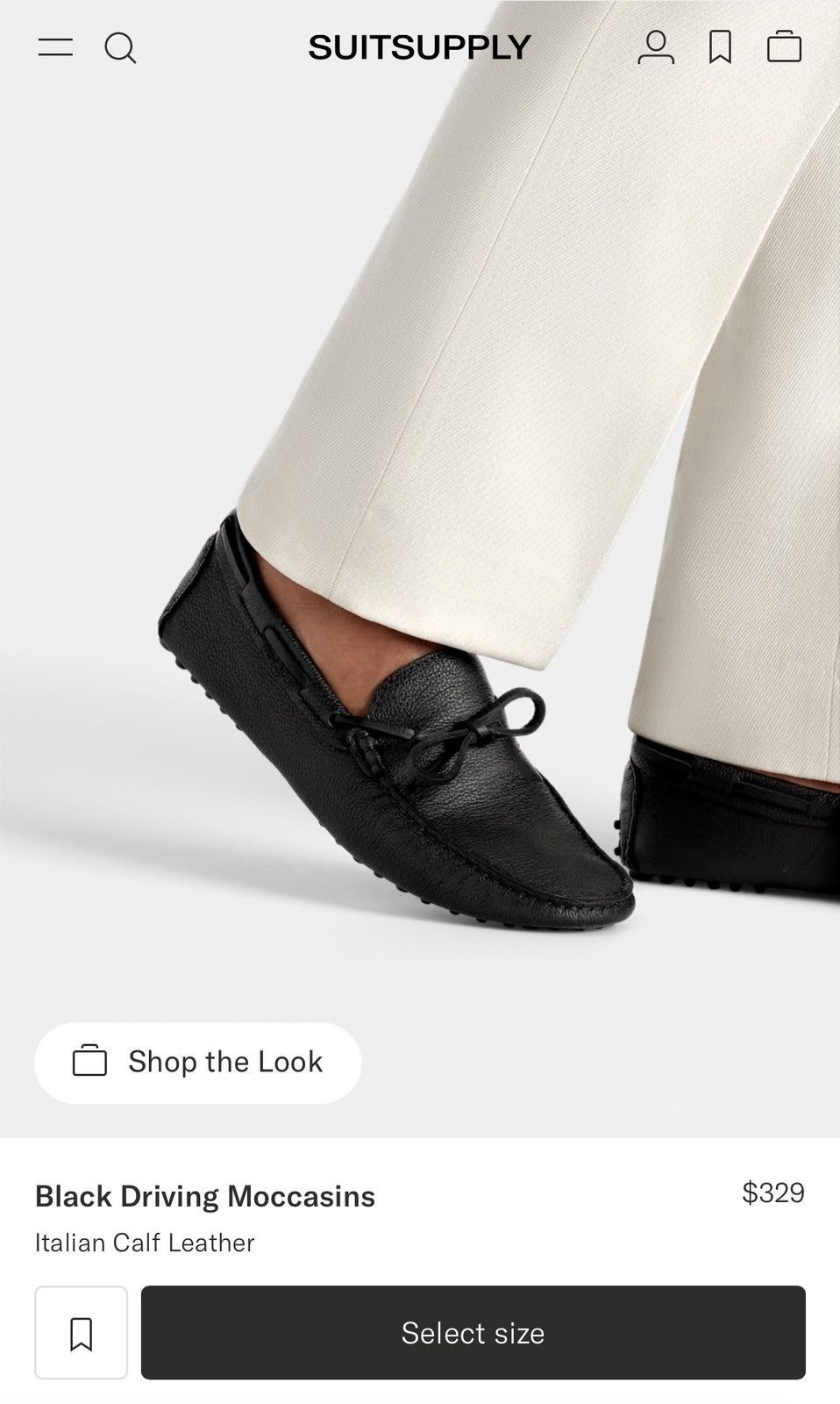 Suitsupply Black driving Mocassin Size US 9 / EU 42 - 4 Thumbnail