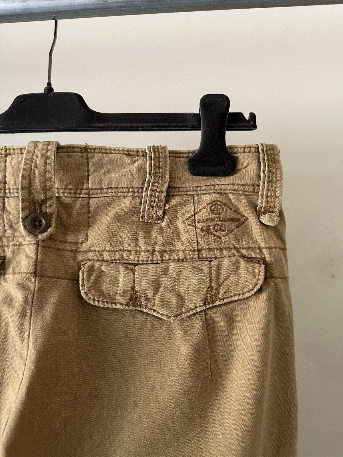 Polo Ralph Lauren 2000s Polo Ralph Lauren Multipocket Cargo Pant Size US 31 - 10 Thumbnail