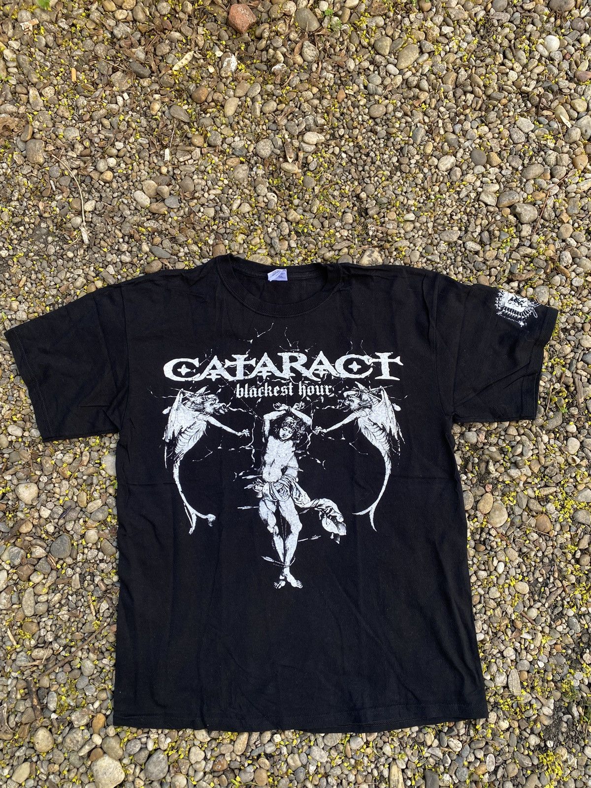 Band Tees × Vintage Vintage Cataract Death Metal Rock T-Shirt Size US L / EU 52-54 / 3 - 1 Thumbnail