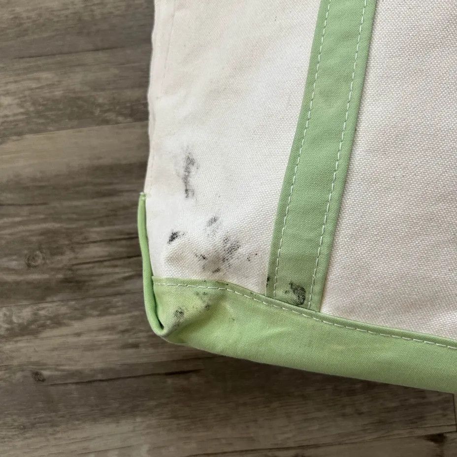 L.L. Bean Vintage L.L. Bean Boat And Tote Green Canvas Tote Bag Size ONE SIZE - 4 Thumbnail