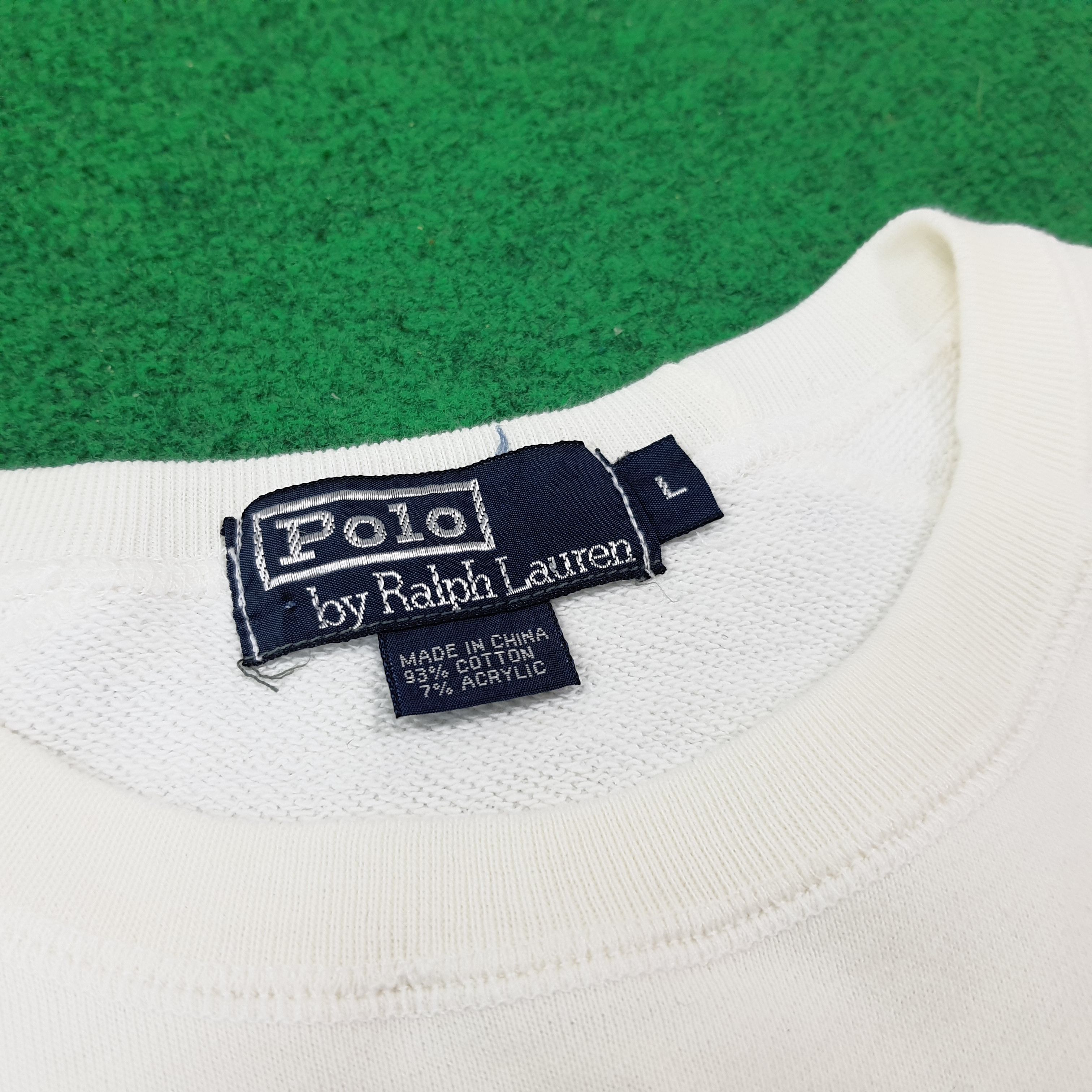 Polo Ralph Lauren Vintage Polo Bear by Ralph Lauren Sweatshirt C241N4 Size US L / EU 52-54 / 3 - 4 Thumbnail