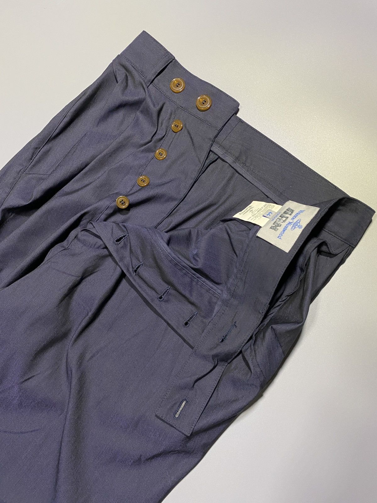 Vivienne Westwood 2001 Drunken Trouser Size US 30 / EU 46 - 3 Thumbnail