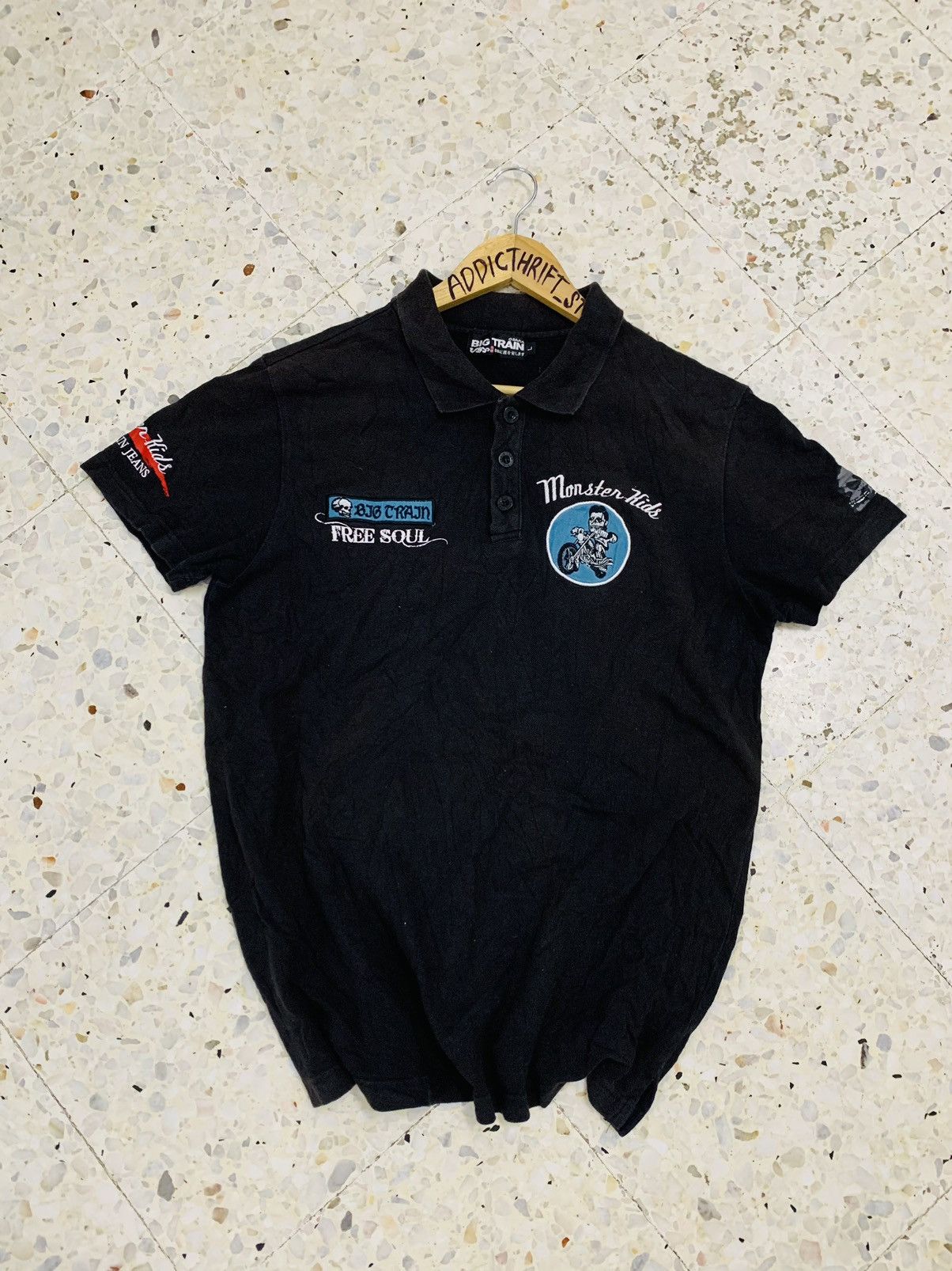 Vintage VINTAGE OSAKA BIG TRAIN JEAN MONSTER KIDS BACK-HIT Size US L / EU 52-54 / 3 - 2 Thumbnail
