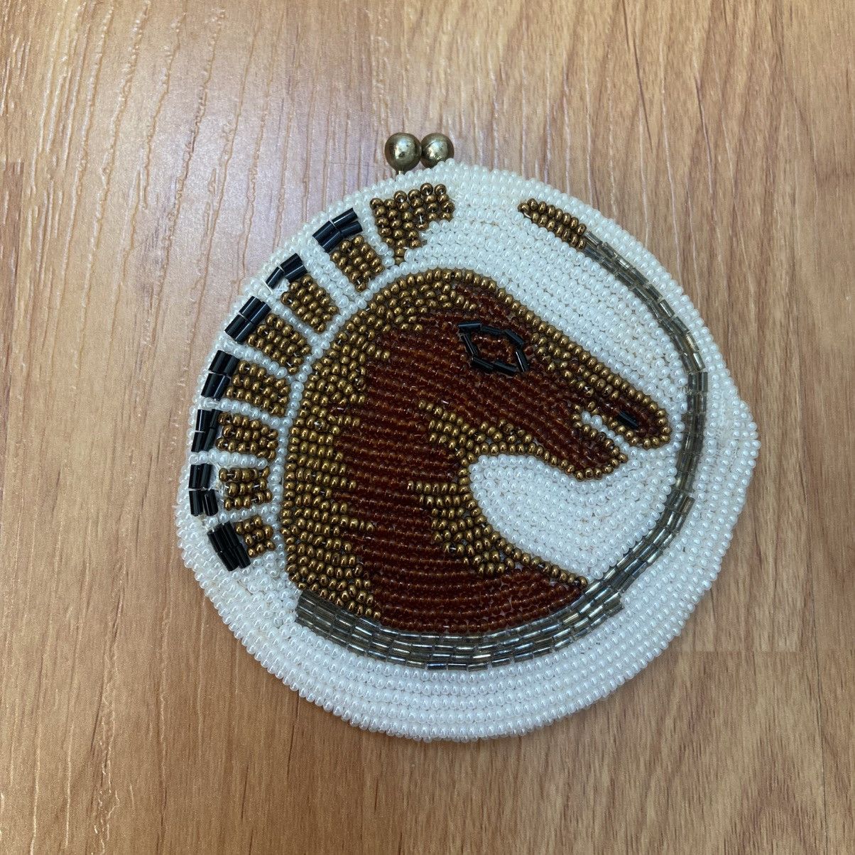 Vintage Vintage Horse Beaded Coin Purse Size ONE SIZE - 1 Thumbnail