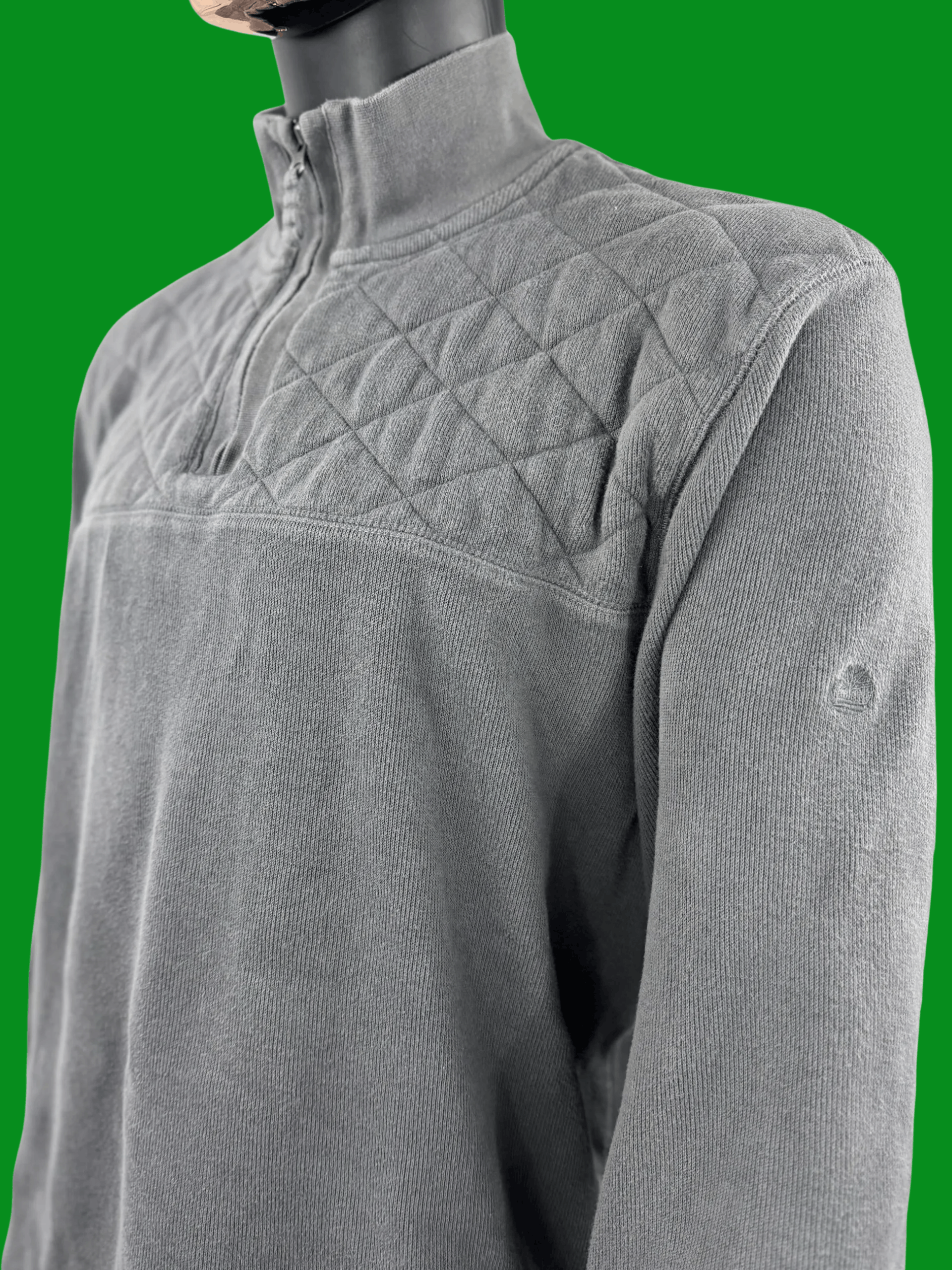 Timberland VTG Timberland Men’s Fort River Quarter Zip Pullover Size US XXL / EU 58 / 5 - 1 Thumbnail