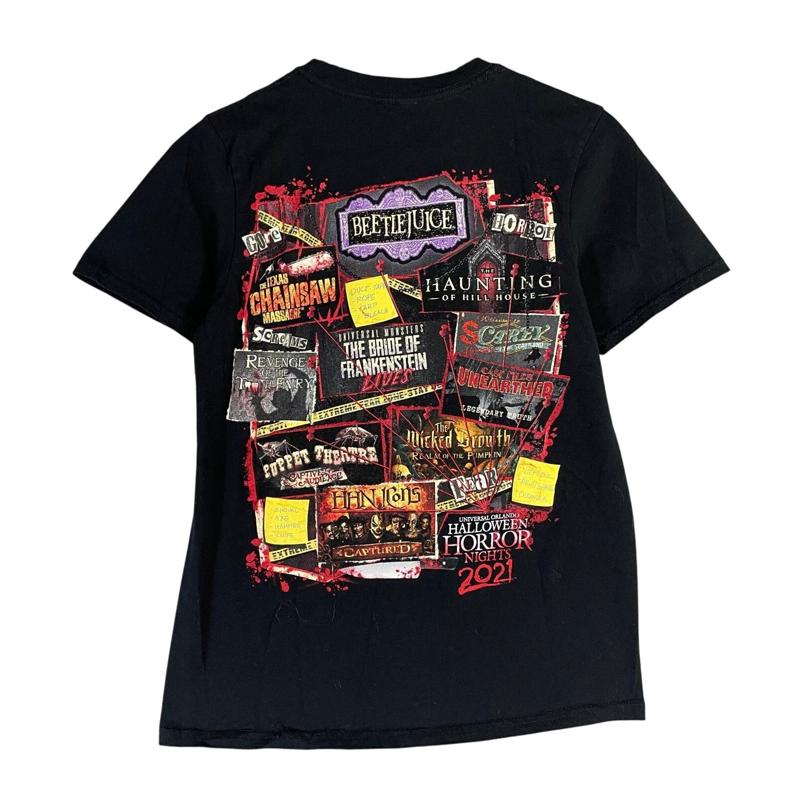 Universal Studios Universal Studios Halloween Horror Nights T-Shirt Men's S Size US S / EU 44-46 / 1 - 1 Thumbnail