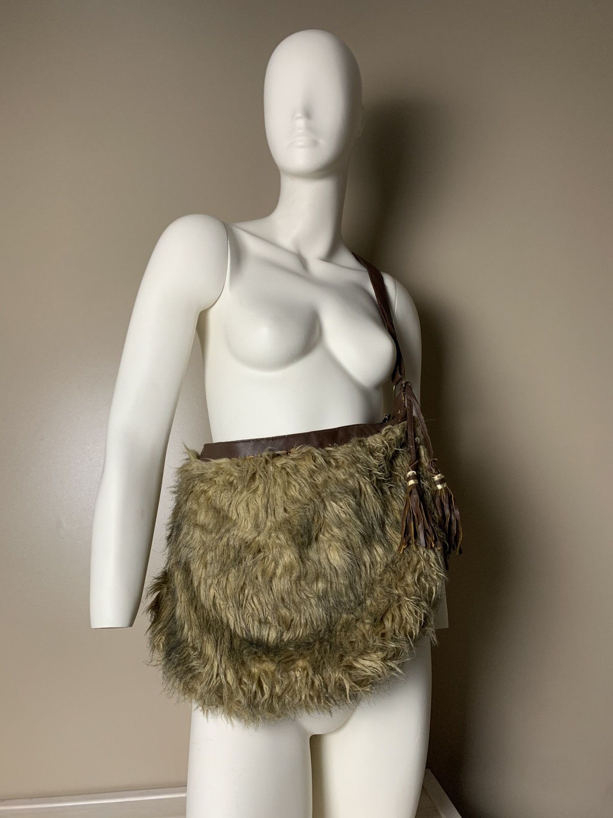 Other VINTAGE 2000S FAUX FUR CROSSBODY BAG JAPANESE STYLE Size ONE SIZE - 1 Thumbnail