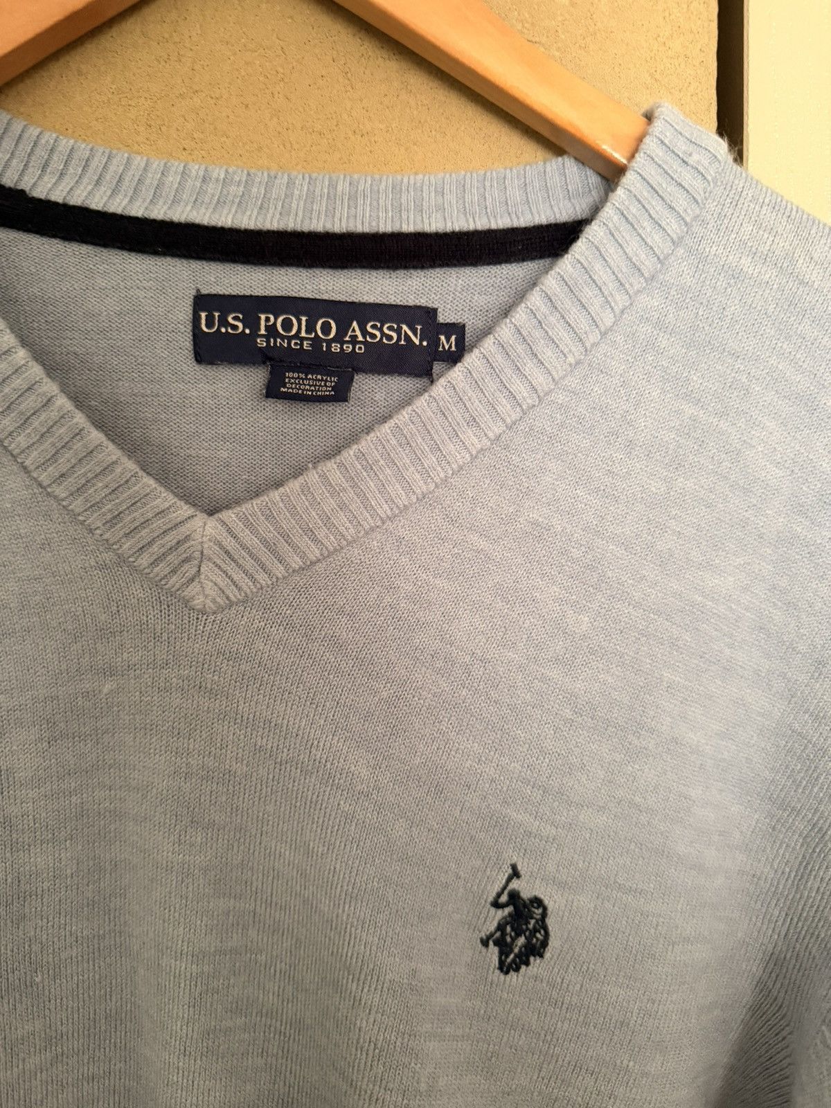U.S. Polo Assn. Polo Ralph Lauren Sweater Size US M / EU 48-50 / 2 - 2 Thumbnail