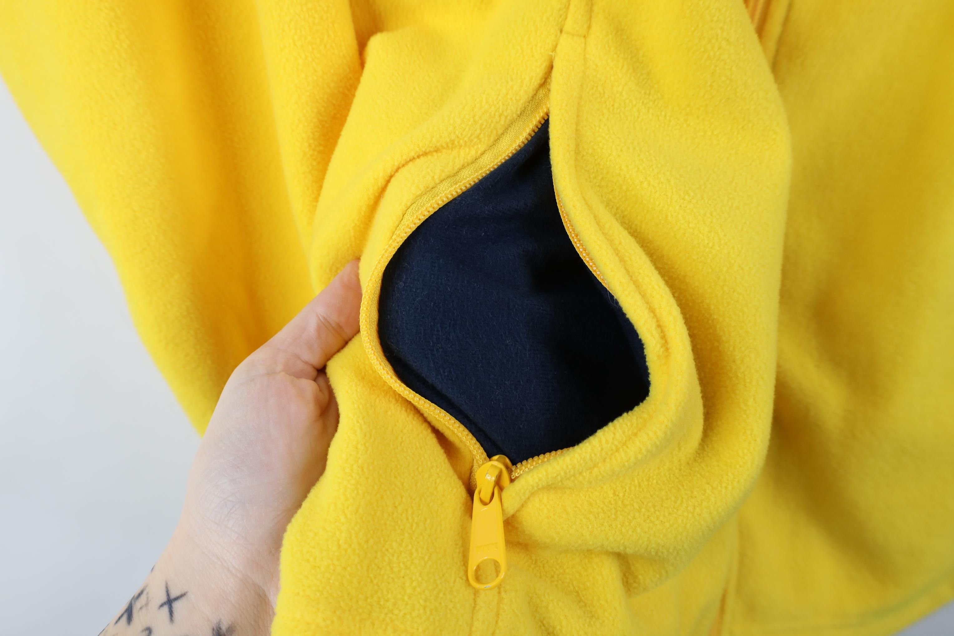 Columbia Columbia Block M University of Michigan Fleece Jacket Maize Size US L / EU 52-54 / 3 - 6 Thumbnail