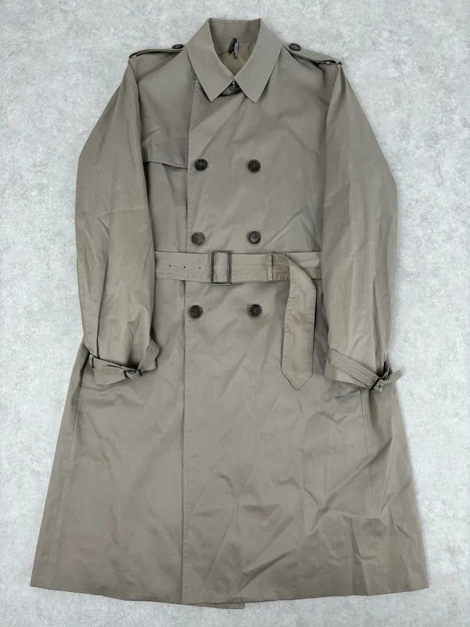 Dior 2010s Dior Beige Classy Double-Breasted Trench Coat by Kris Van Assche Size US L / EU 52-54 / 3 - 1 Thumbnail