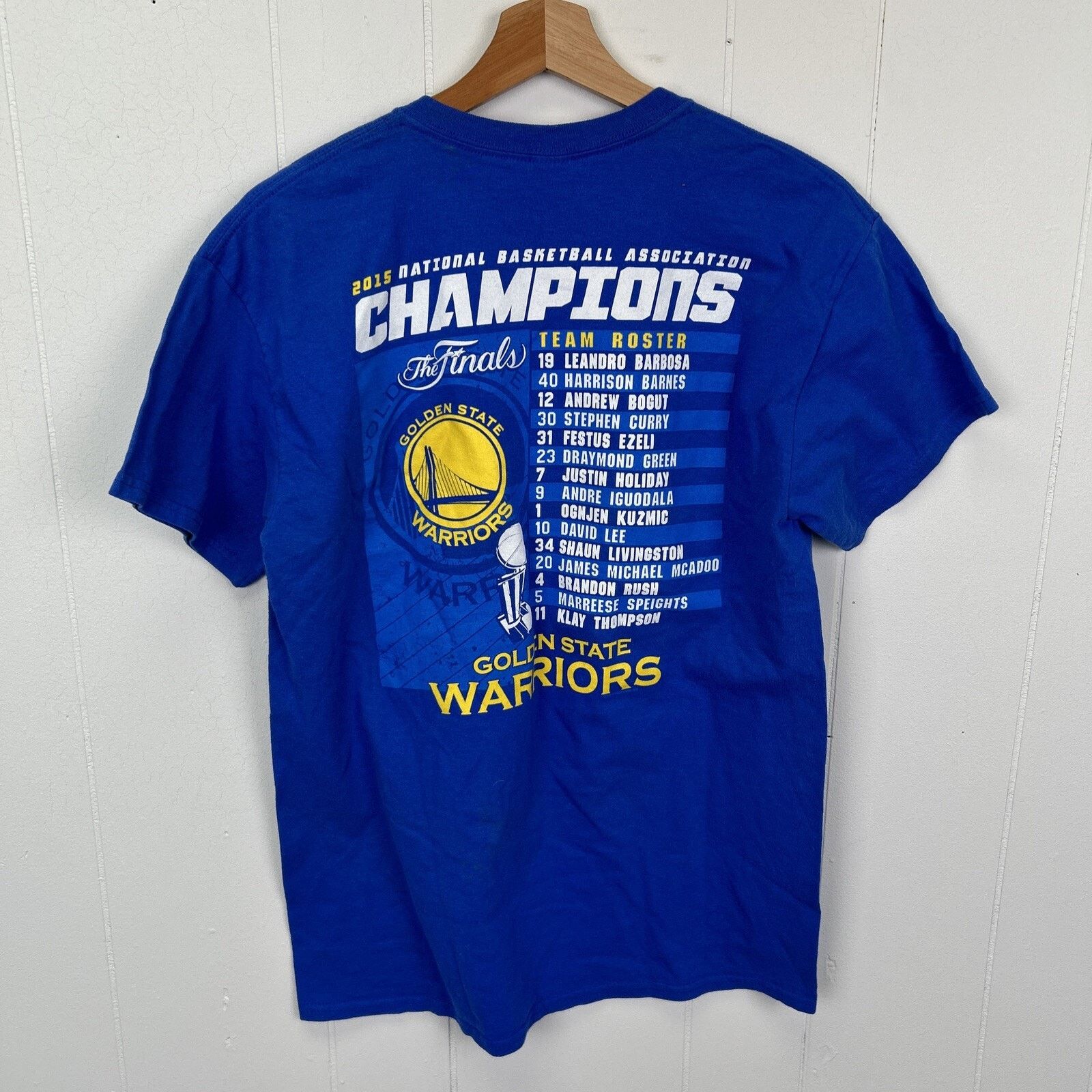 NBA 2015 NBA Golden State Warriors Champions T-Shirt Medium Size US M / EU 48-50 / 2 - 4 Thumbnail