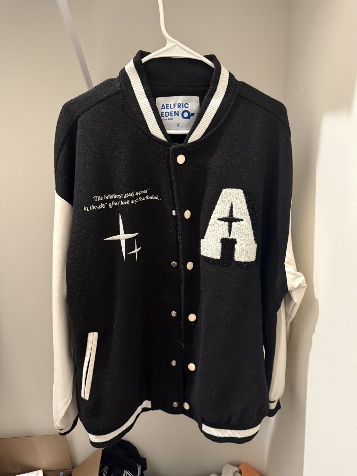 Other Elfric Eden Varsity Jacket Black Size US L / EU 52-54 / 3 - 1 Thumbnail
