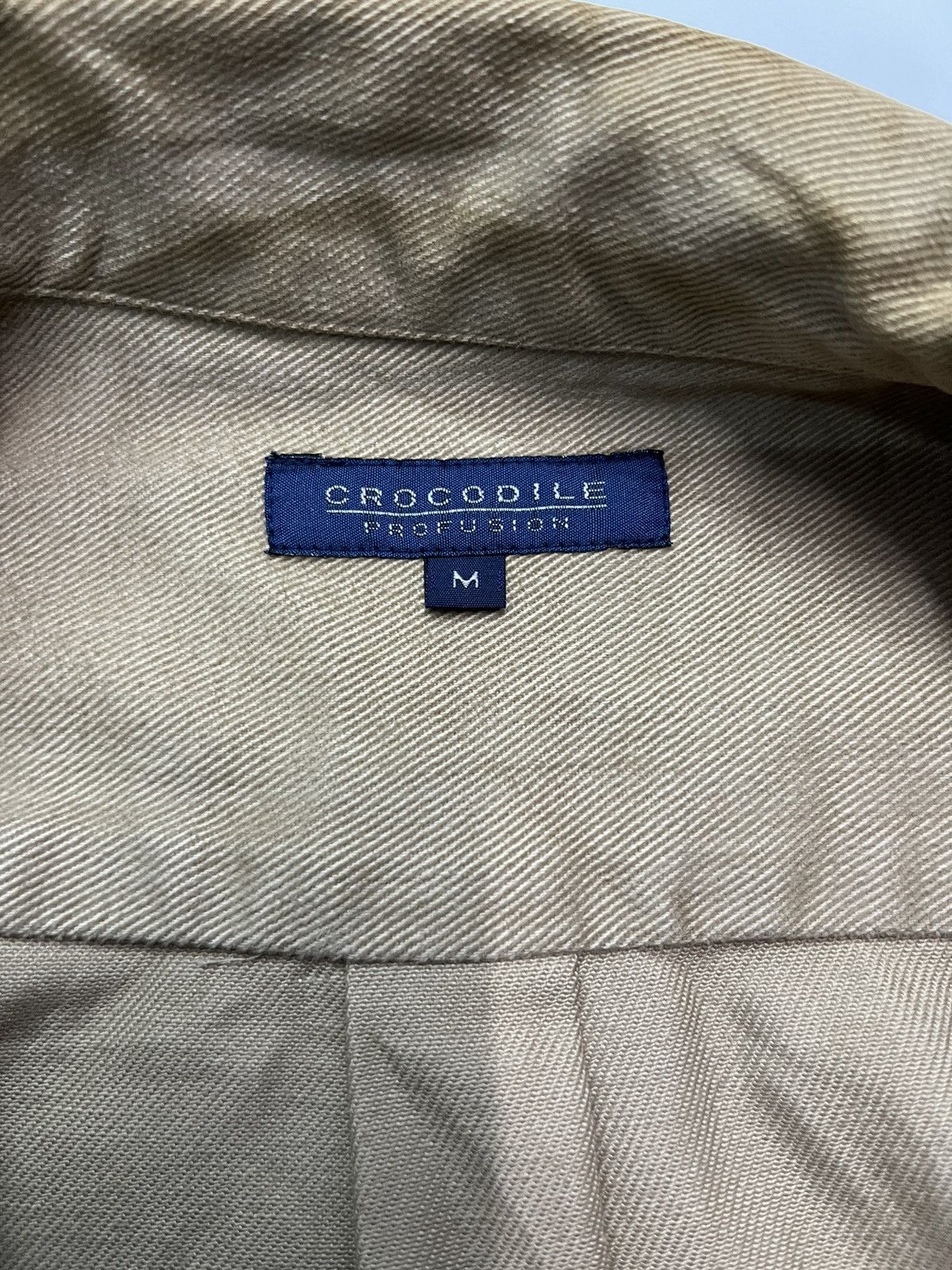 Japanese Brand × Vintage CROCODILE ZIPPER JACKET Size US M / EU 48-50 / 2 - 6 Thumbnail
