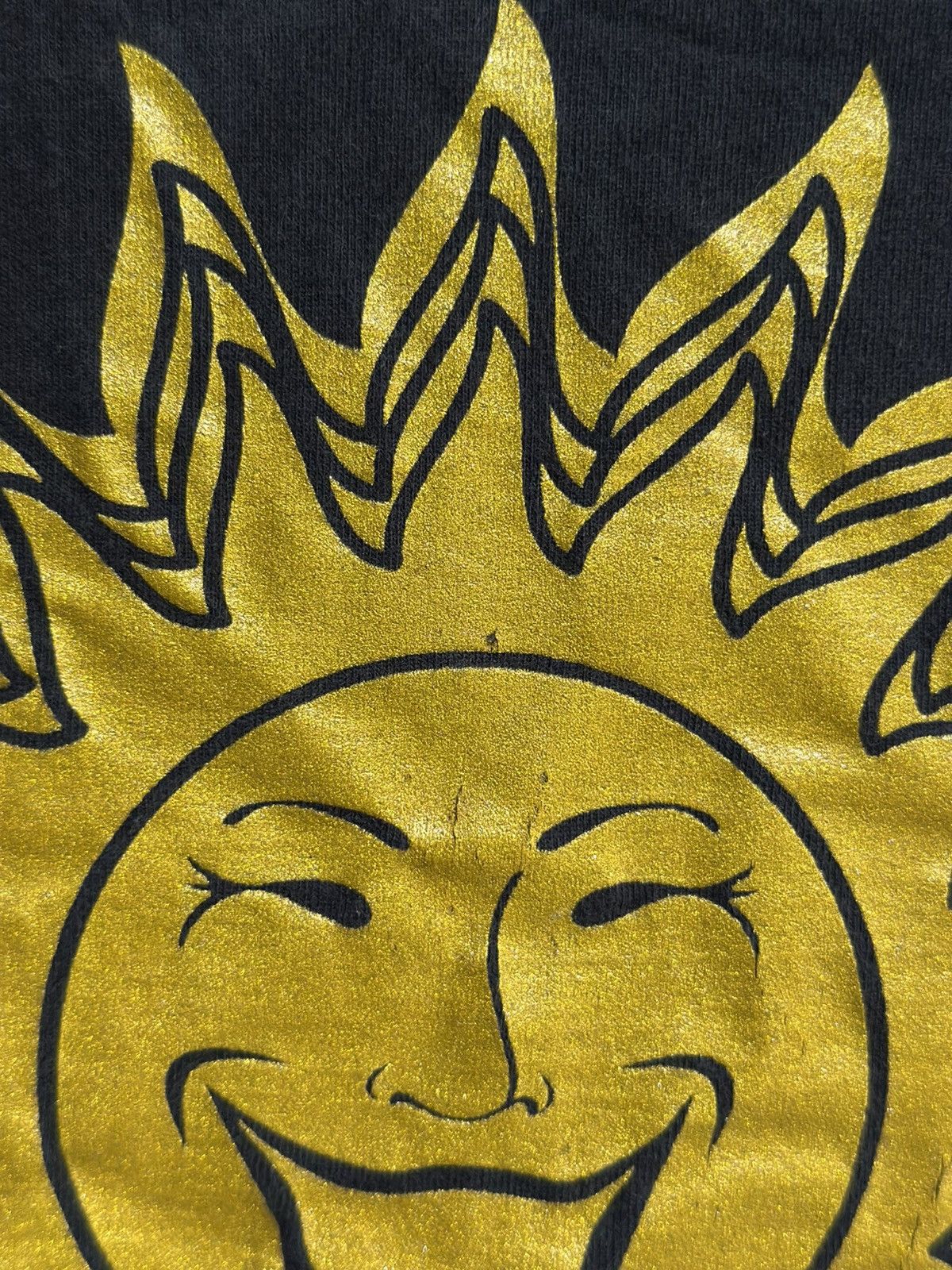 Fruit Of The Loom × Vintage Vintage Bold Images Sun Smiley Faded Tee Size US M / EU 48-50 / 2 - 3 Thumbnail