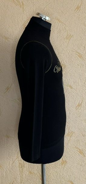 Victoria Beckham Victoria Beckham black blouse gold silver sequins size M Size M / US 6-8 / IT 42-44 - 4 Thumbnail