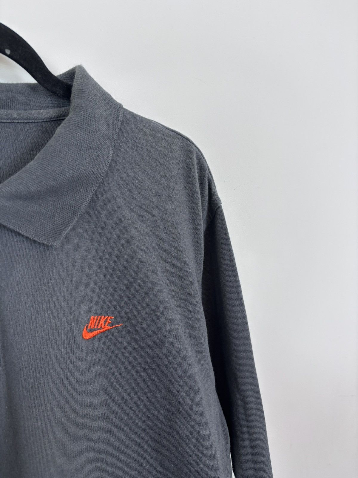 Nike Vintage Nike Y2K Seoul Embroidered Big Logo Rugby Polo Shirt Size US XXL / EU 58 / 5 - 6 Thumbnail