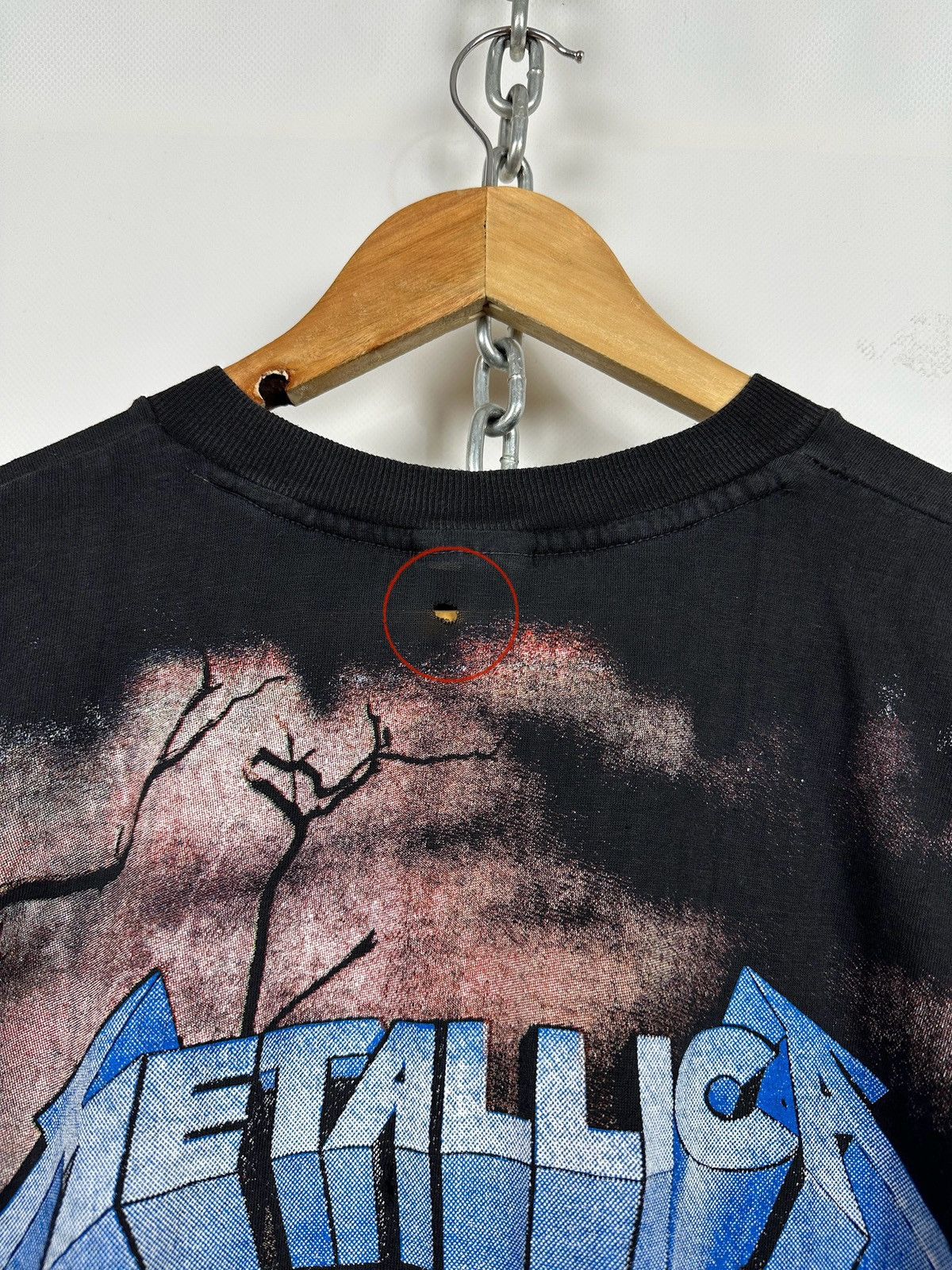 Band Tees 1992 Vintage Metallica All Over Print European Tour T-Shirt Size US M / EU 48-50 / 2 - 23 Thumbnail